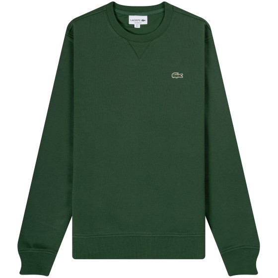 Lacoste 'Classic Logo' Crewneck Sweatshirt Dark Green
