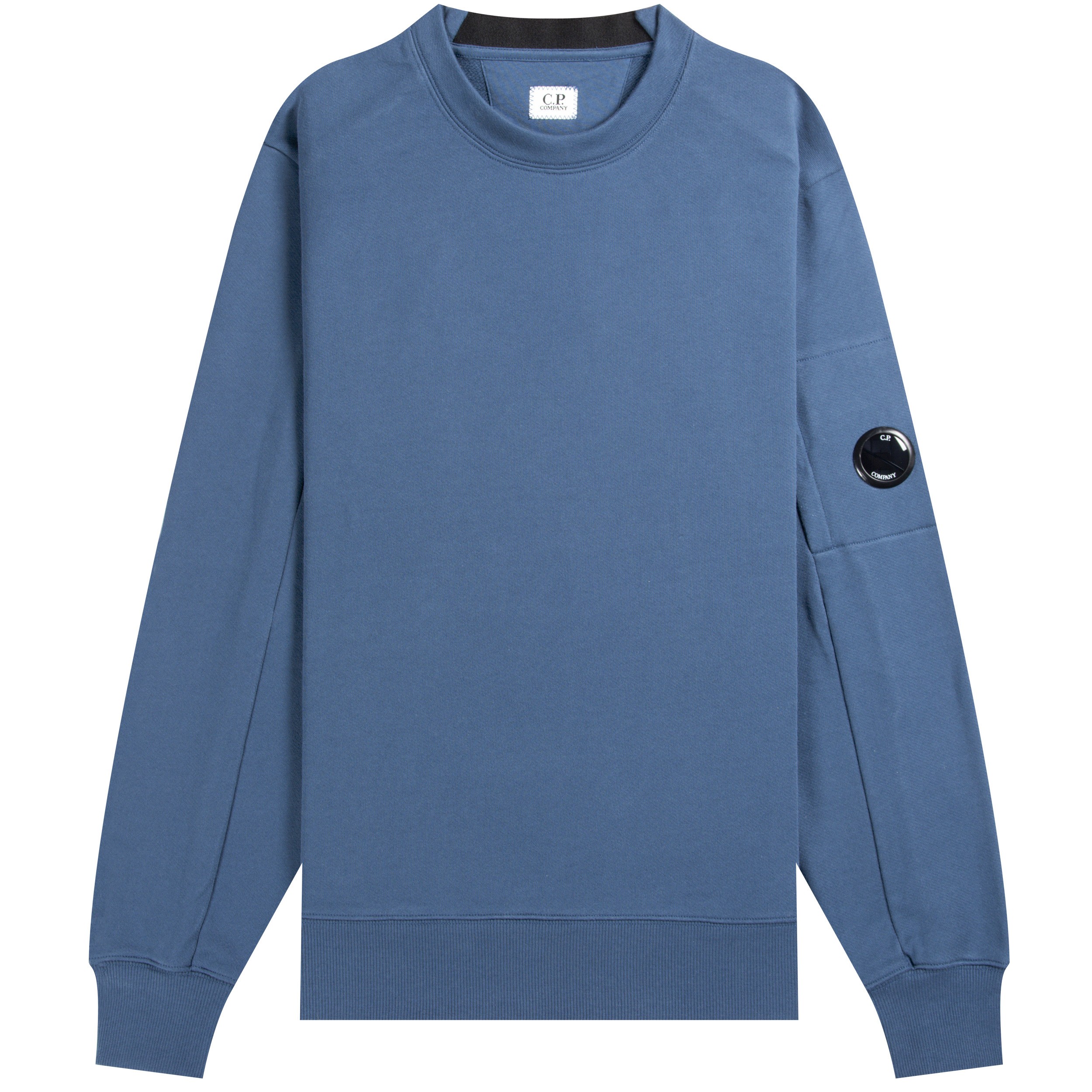 Cp company lens crew neck outlet sweatshirt