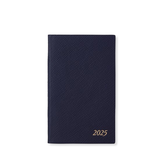 SMYTHSON Weekly Diary With pocket Navy