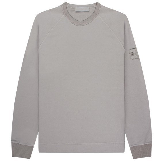 Stone Island Ghost Thin Crewneck Sweatshirt Grey