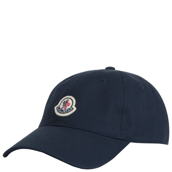 Moncler Classic Logo Baseball Cap Navy