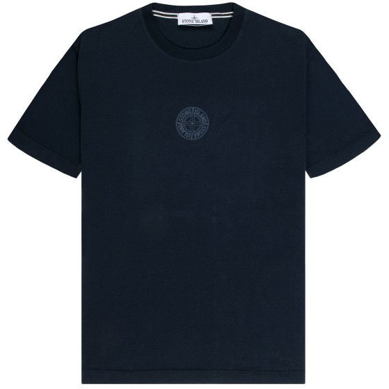 Stone Island Compass Chest & Back Print Navy