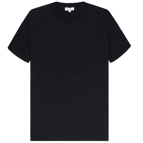 Norse Projects Johannes Logo T-Shirt Black