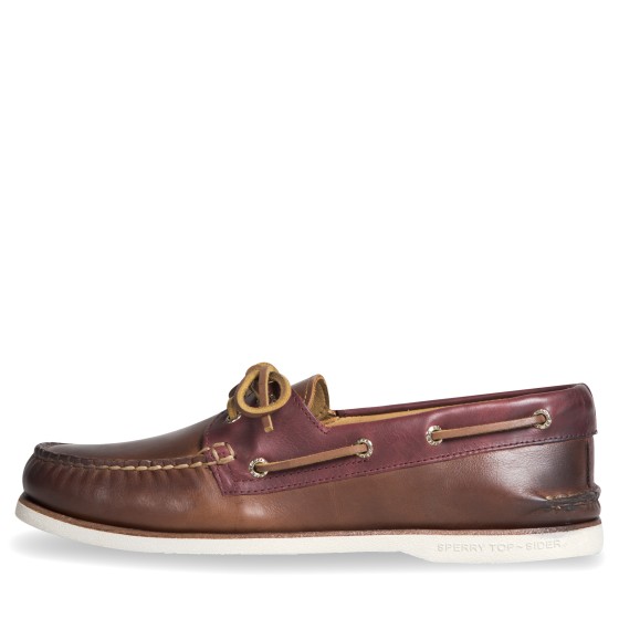 Sperry Gold Cup Camden Boat Shoe Leather Brown