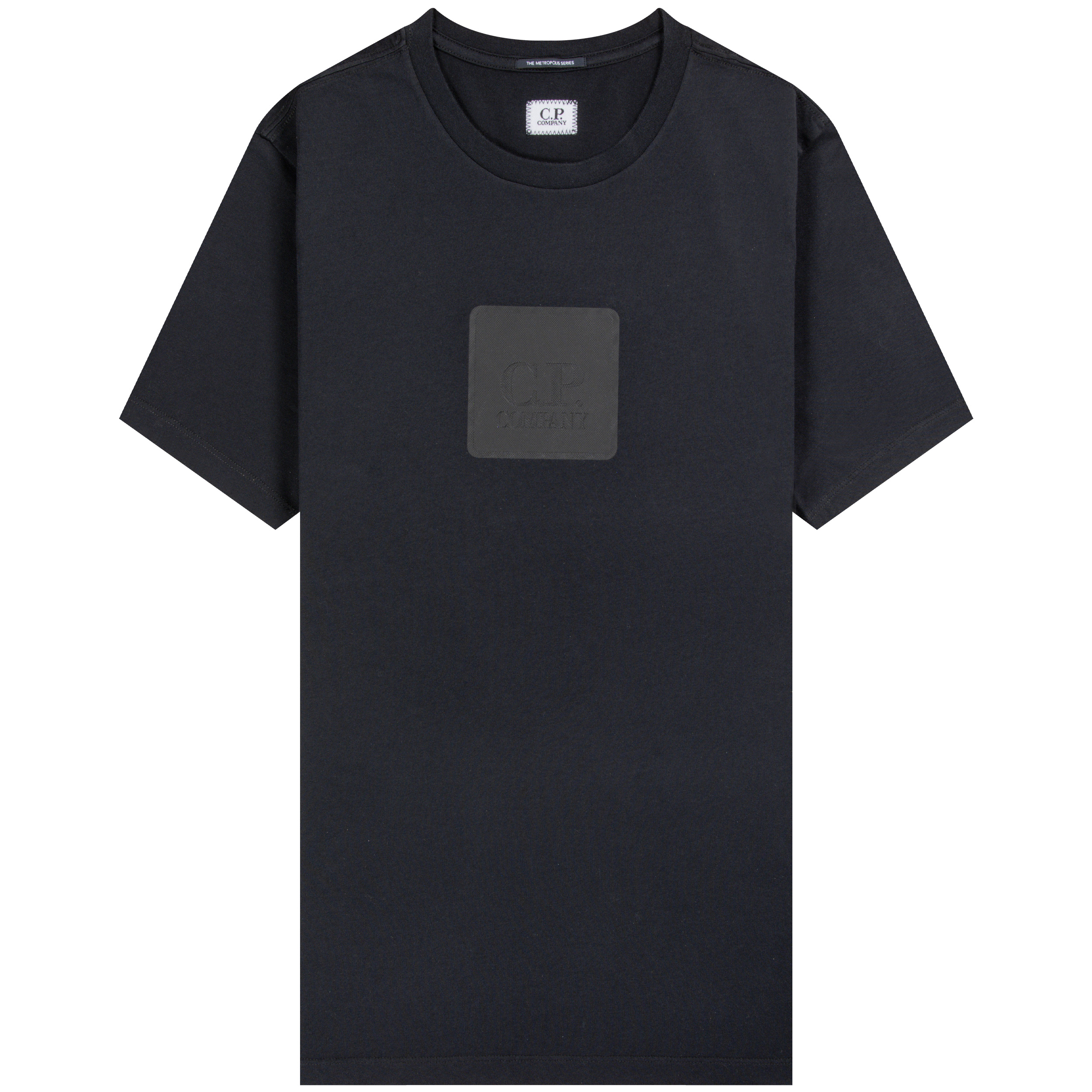C.P. Company CP Company 'Metropolis Patch' Logo T-Shirt Black