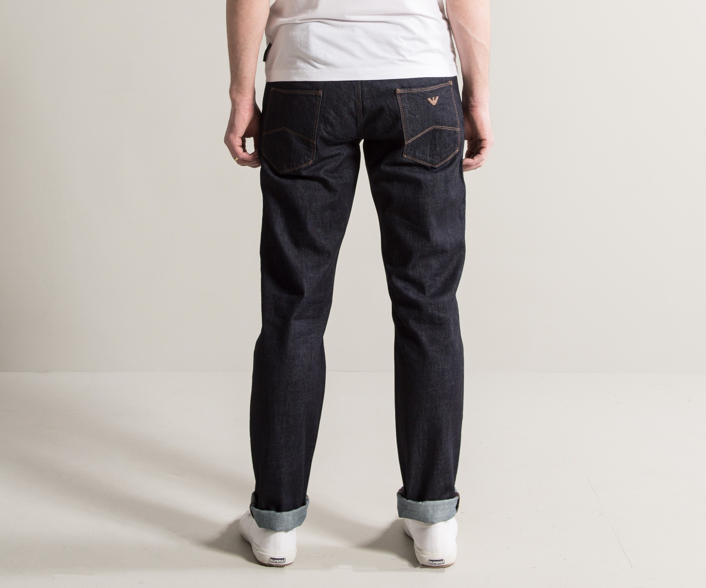 Emporio Armani 'J06' Slim Fit Jeans Raw Denim