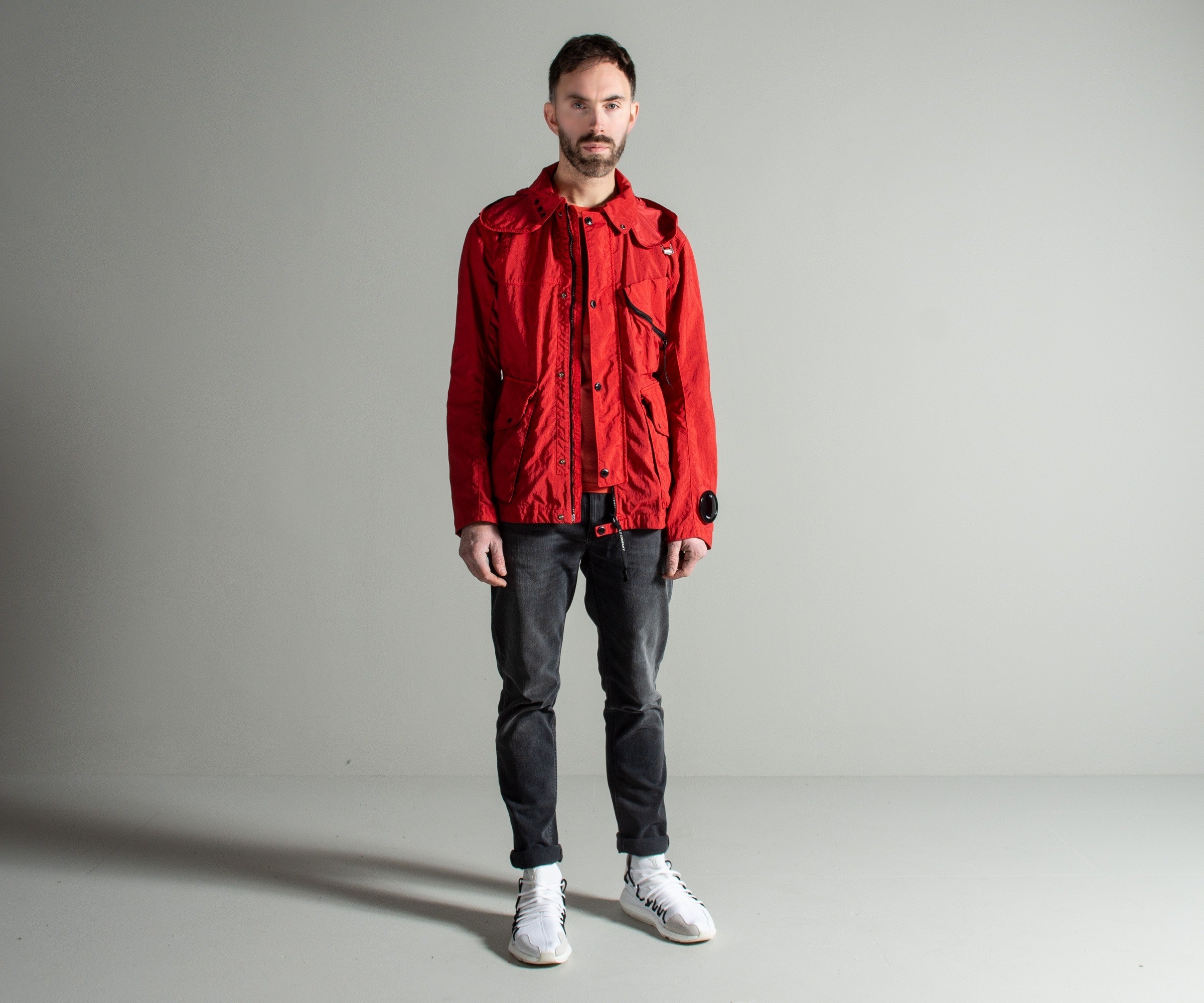 CP Company 'La Mille' Jacket Quartz Red