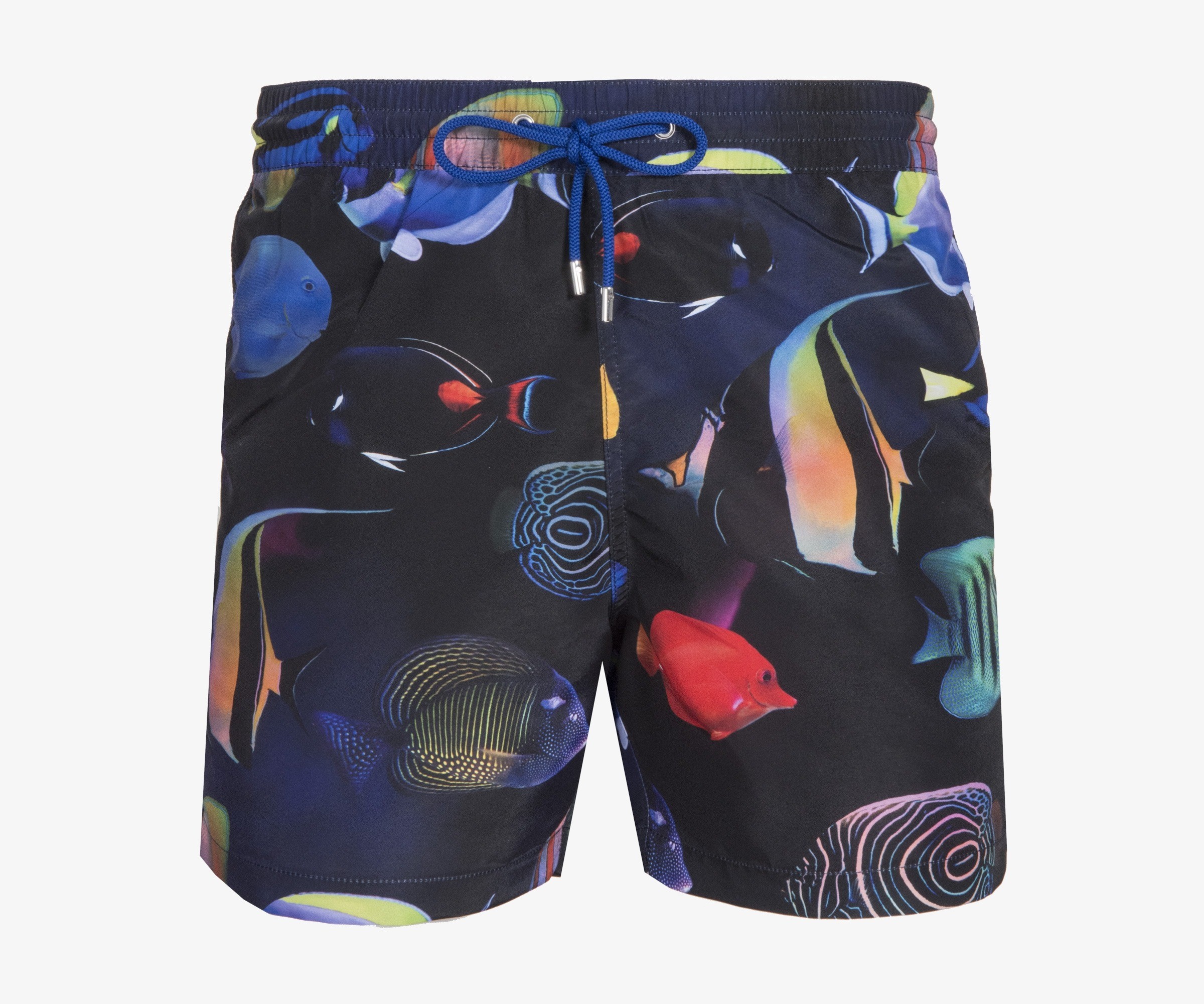 Paul Smith Swimwear 'Tropical Fish' Swim Shorts Navy