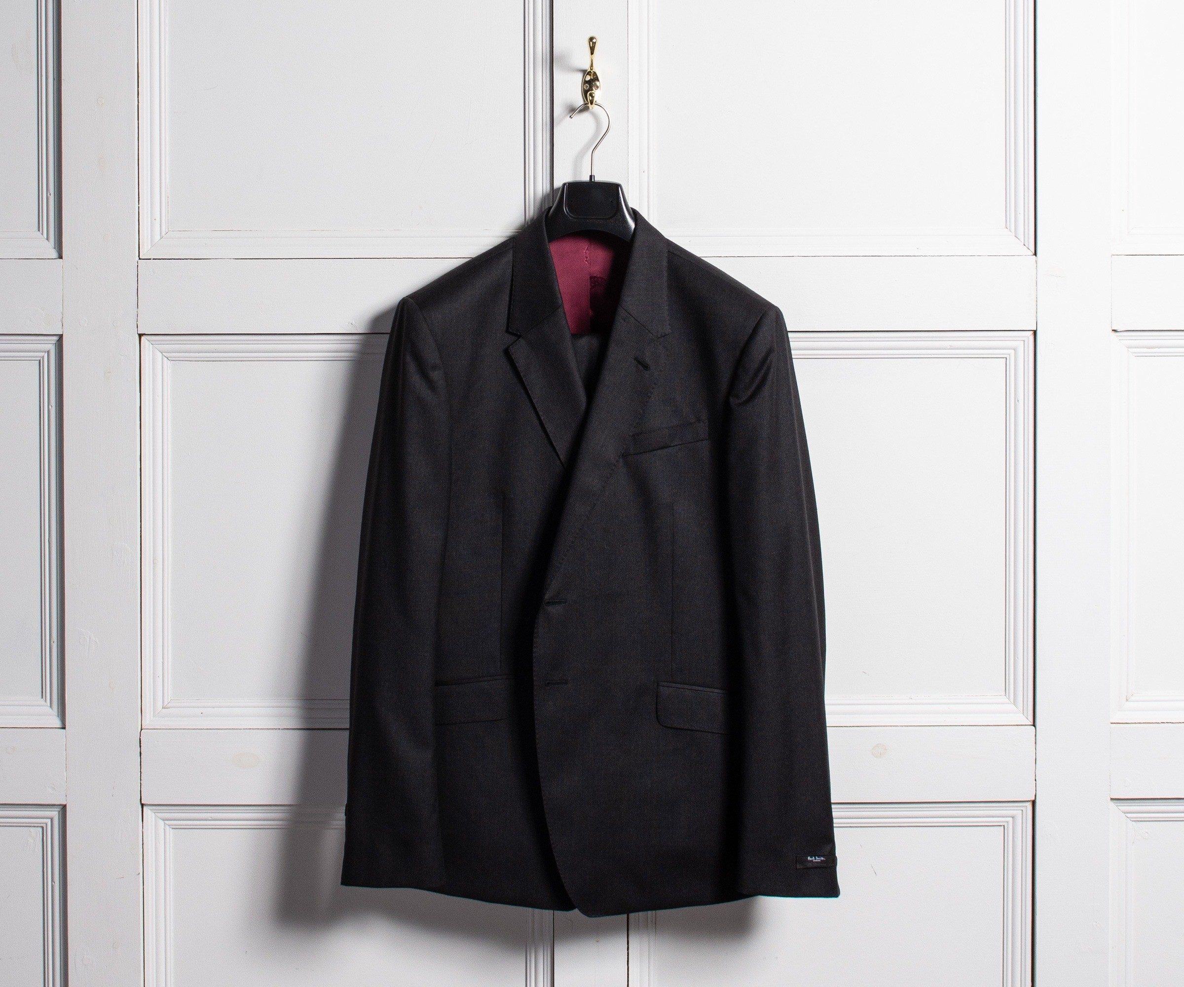 Paul Smith 'Westbourne' Regular Fit Wool Suit Charcoal