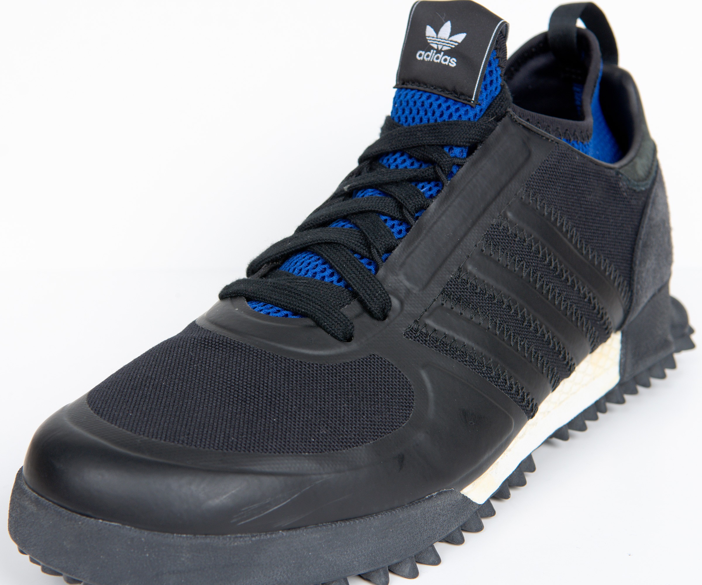 C.P. Company Archive X Adidas Marathon Trainers - Core Black/Core  Black/Collegiate Royal