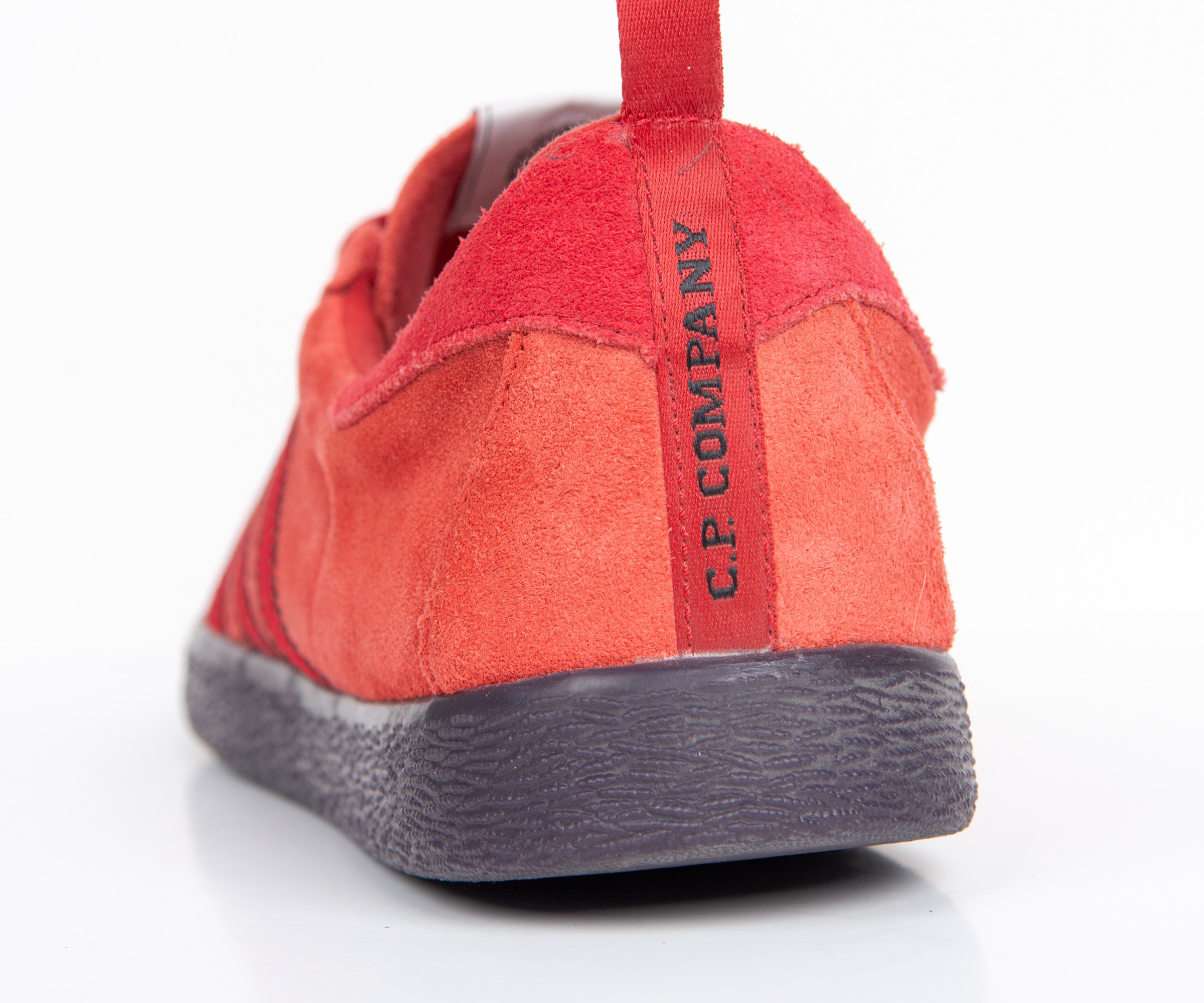 C.P. Company Archive x ADIDAS Tobacco Trainers - ST Brick/Night Red/Surf Red