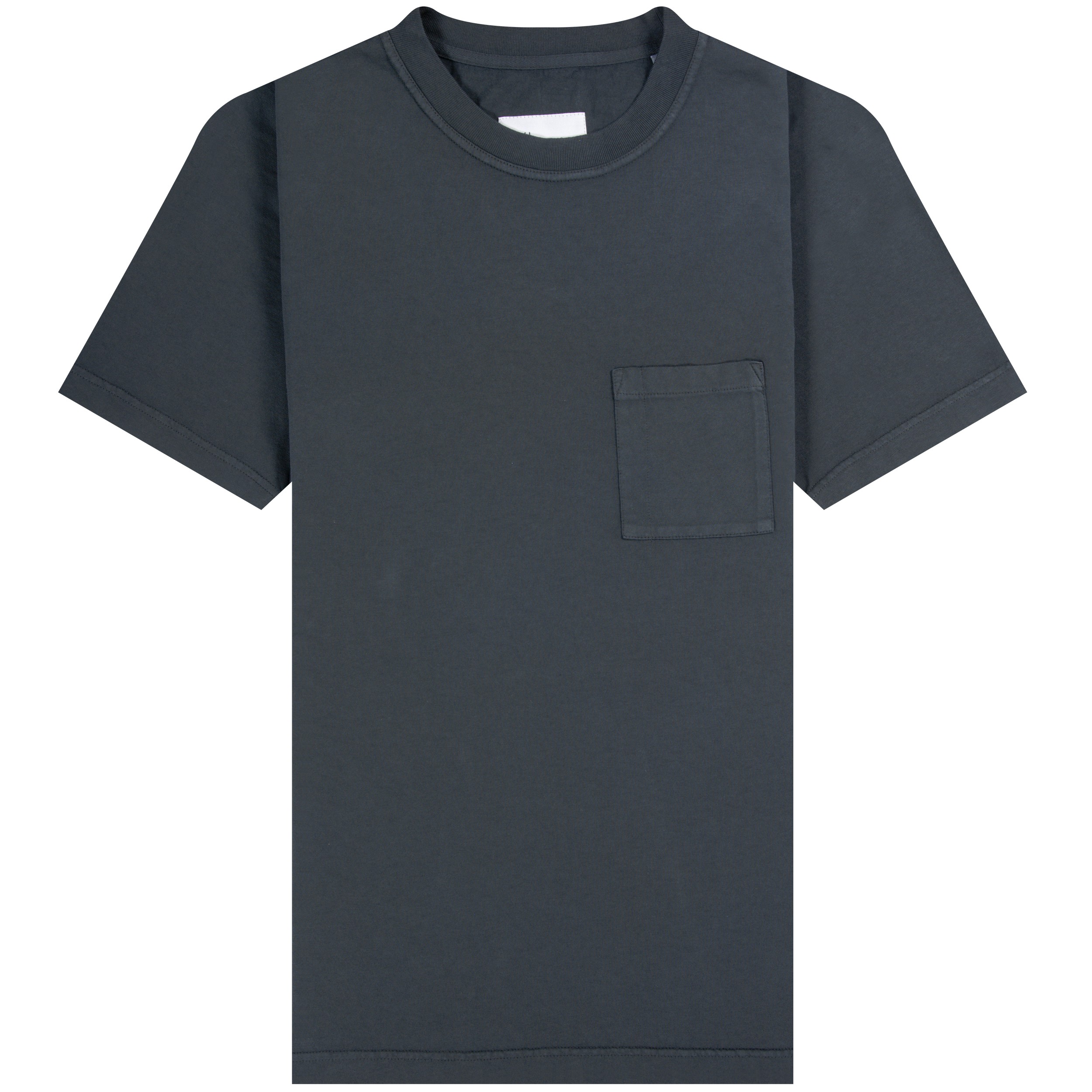 ALBAM 'Workwear' Chest Pocket T-Shirt Charcoal