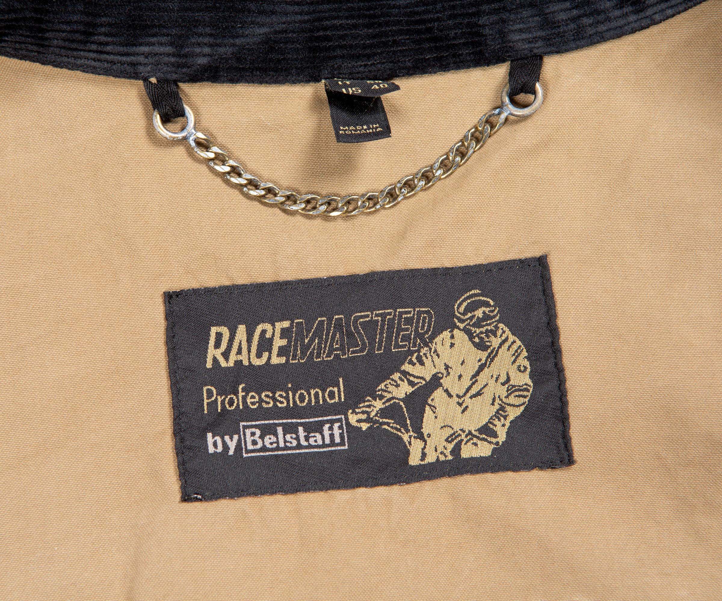 Belstaff 'Racemaster' Vintage Dye Jacket Tarp Khaki