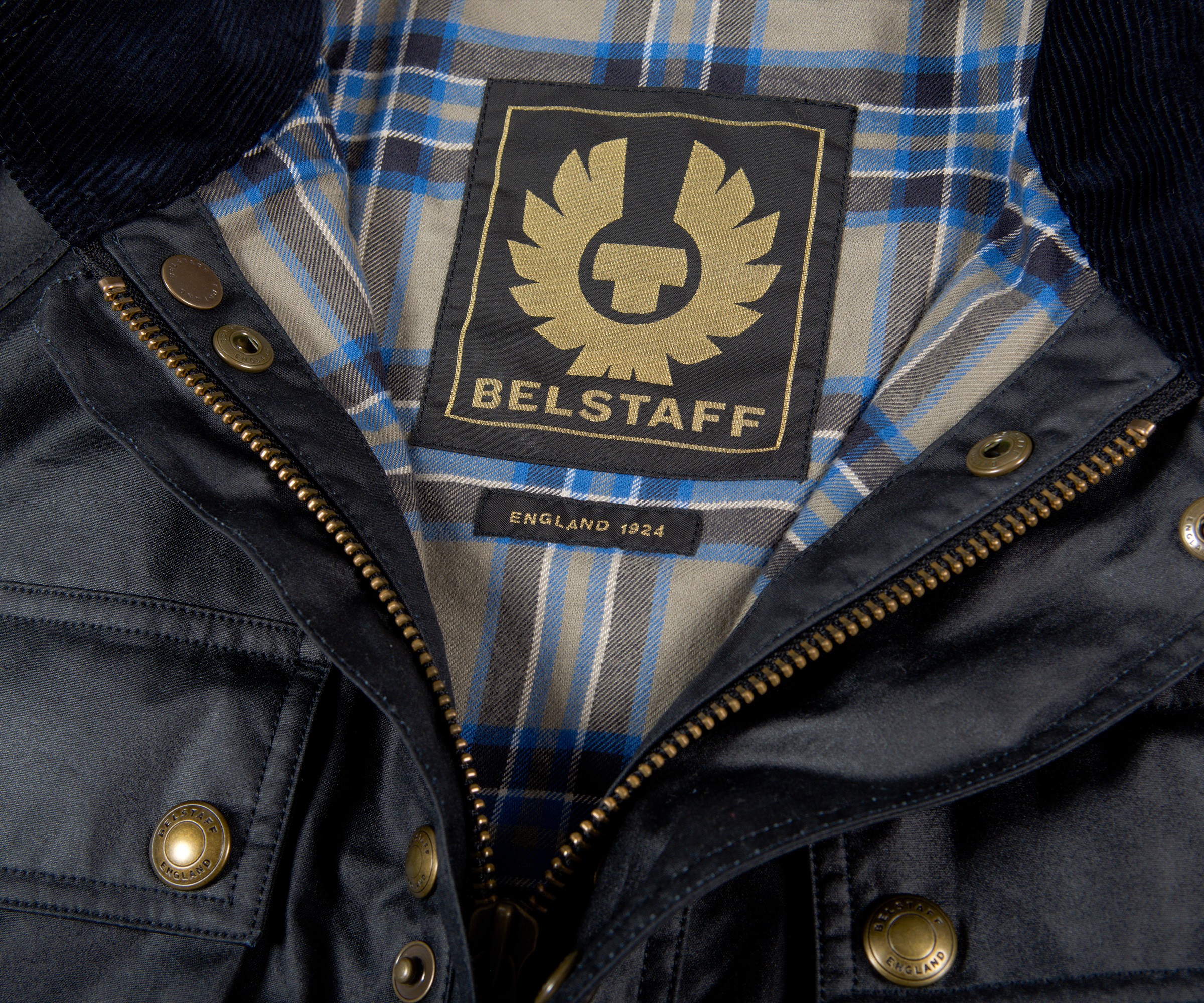 Belstaff 'Trialmaster' Wax Jacket Black
