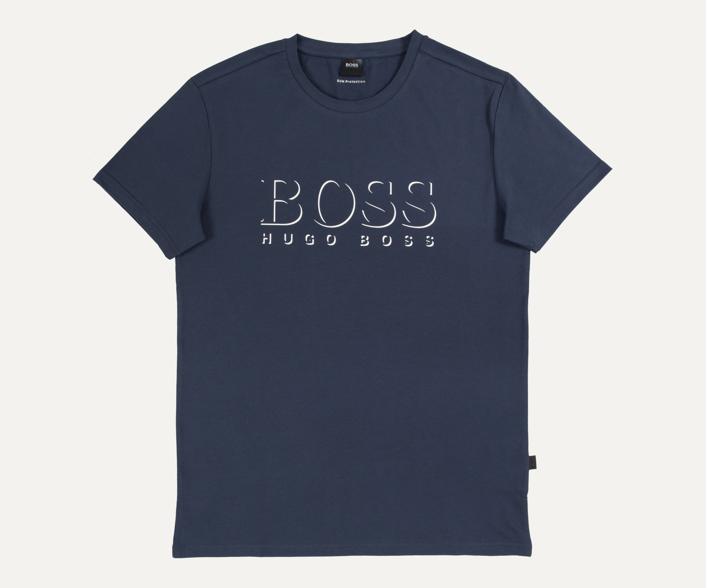 Hugo Boss UV Protective Logo T-shirt Navy