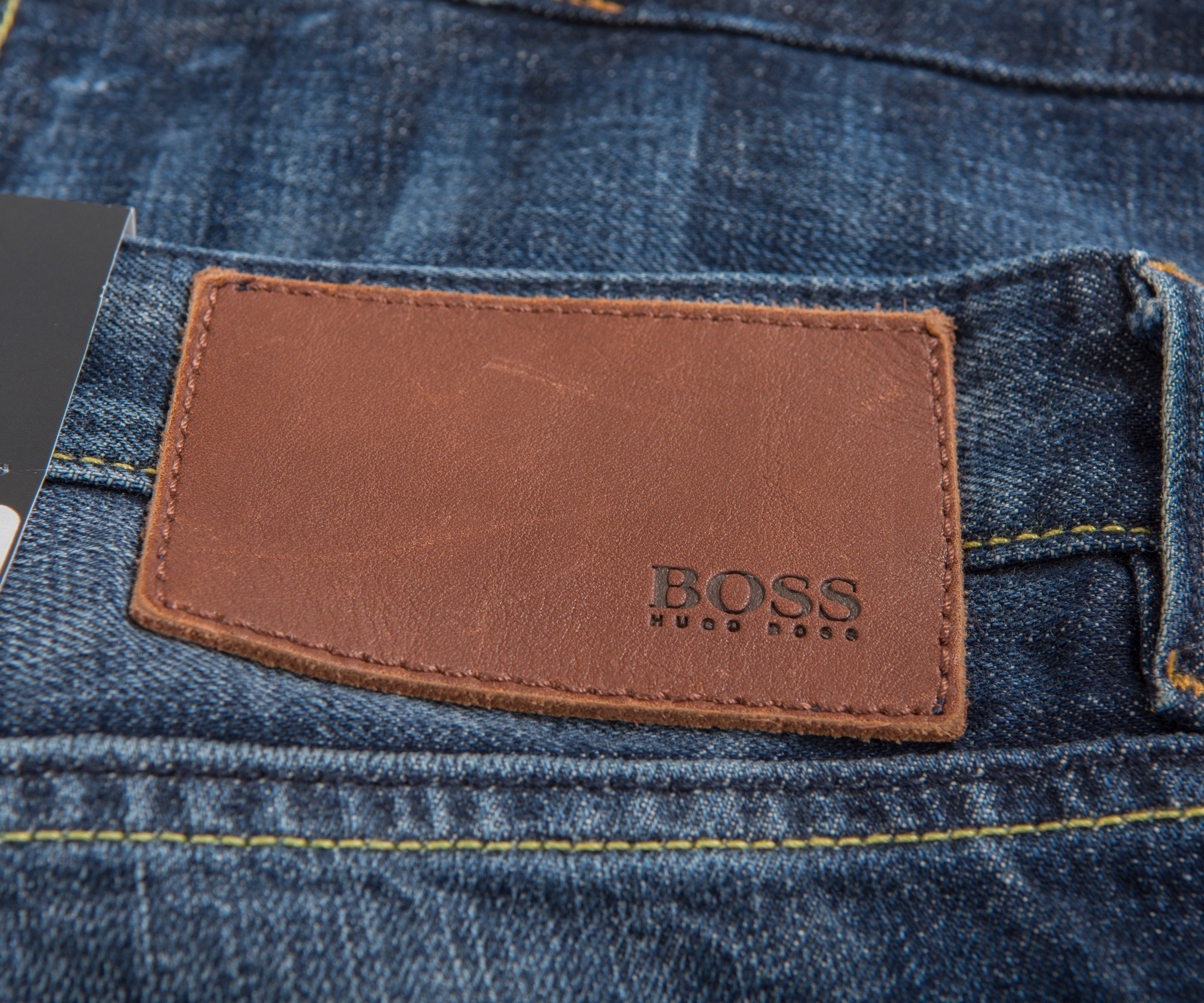 Hugo Boss Kansas Regular Fit Mid Wash 430 Jeans Blue