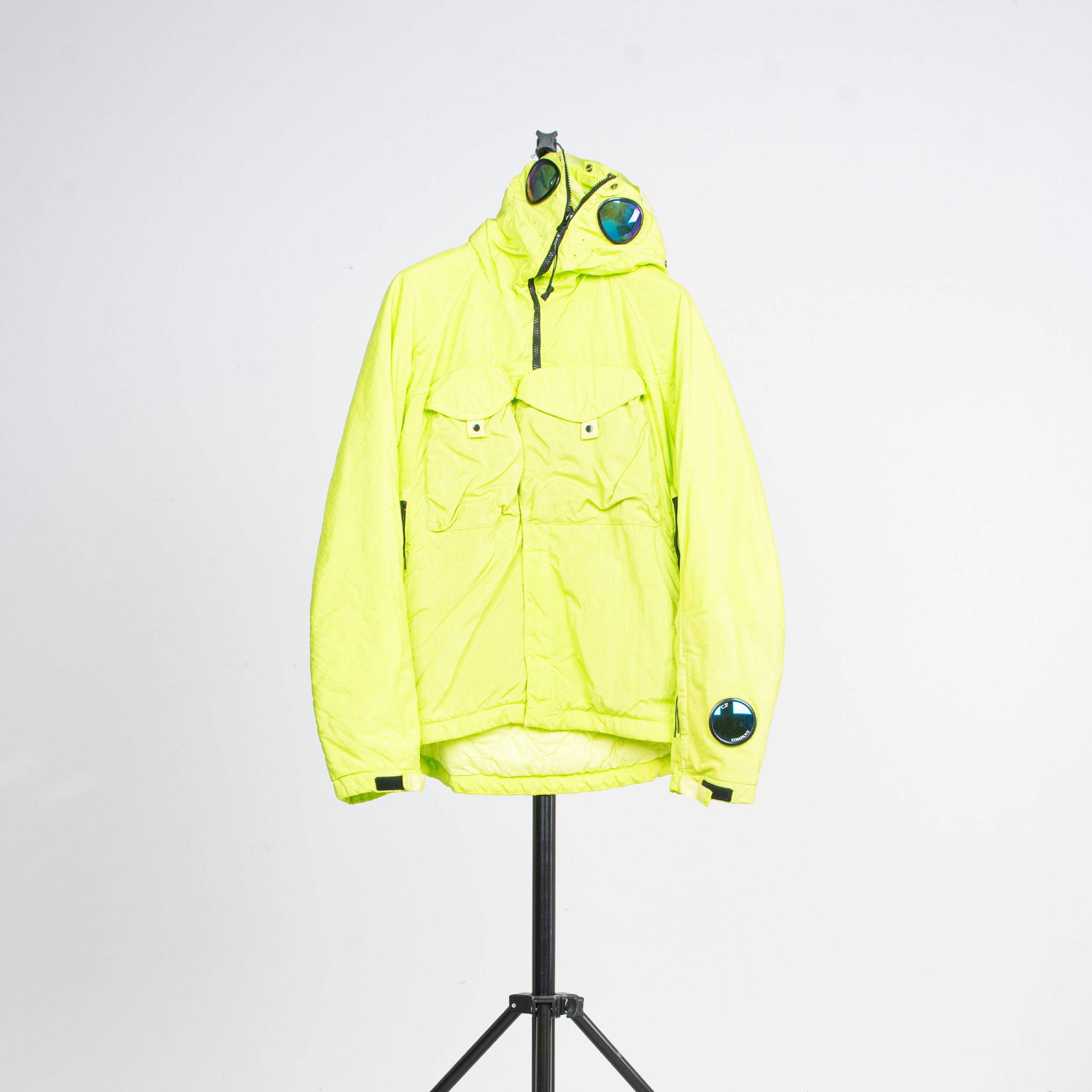 C.P. Company Archive 2019 - Bespoke Colour Quartz Explorer Jacket - Neon  Green