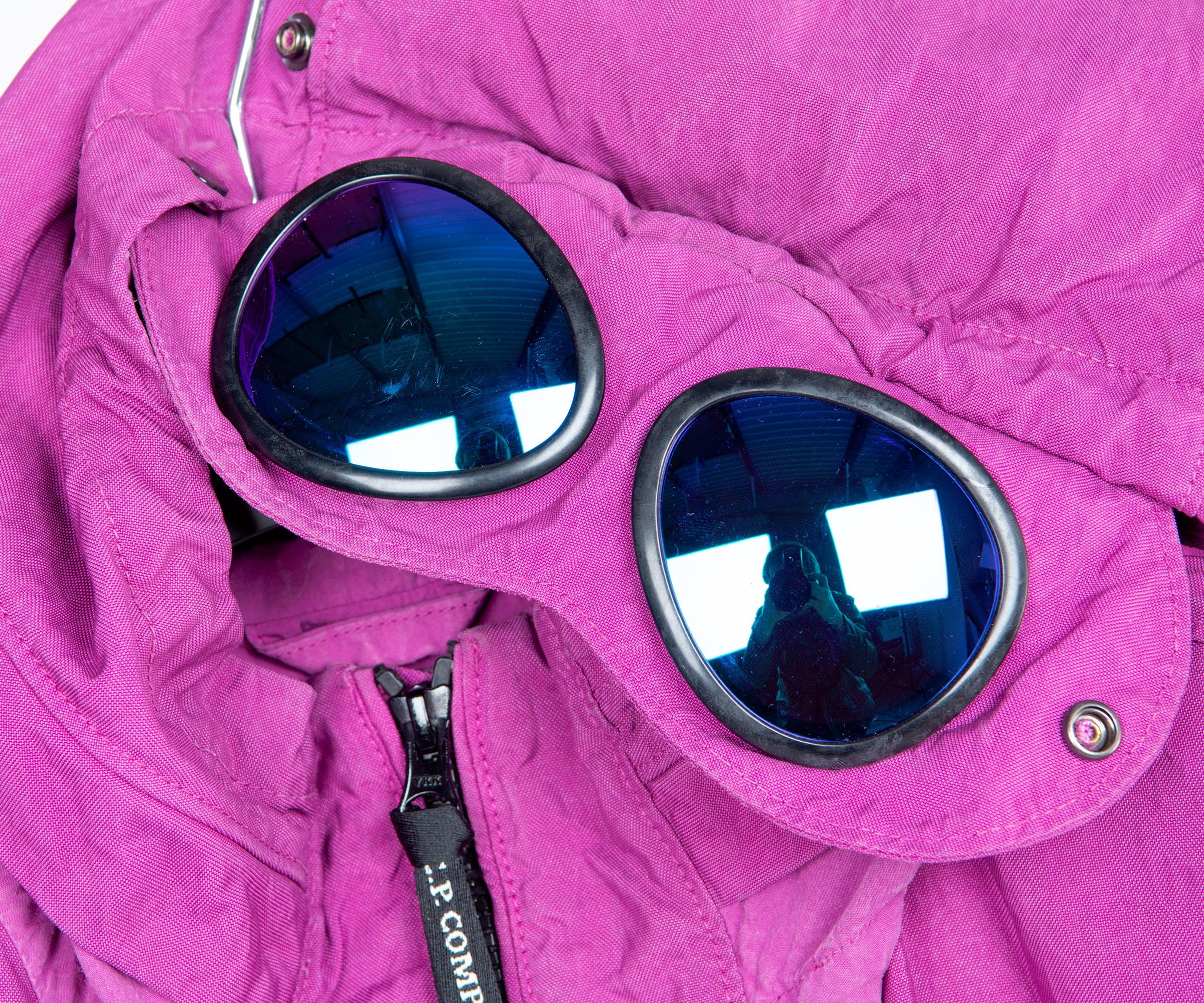 C.P. Company Archive 2019 - Bespoke Colour Quartz Goggle Jacket - Pink
