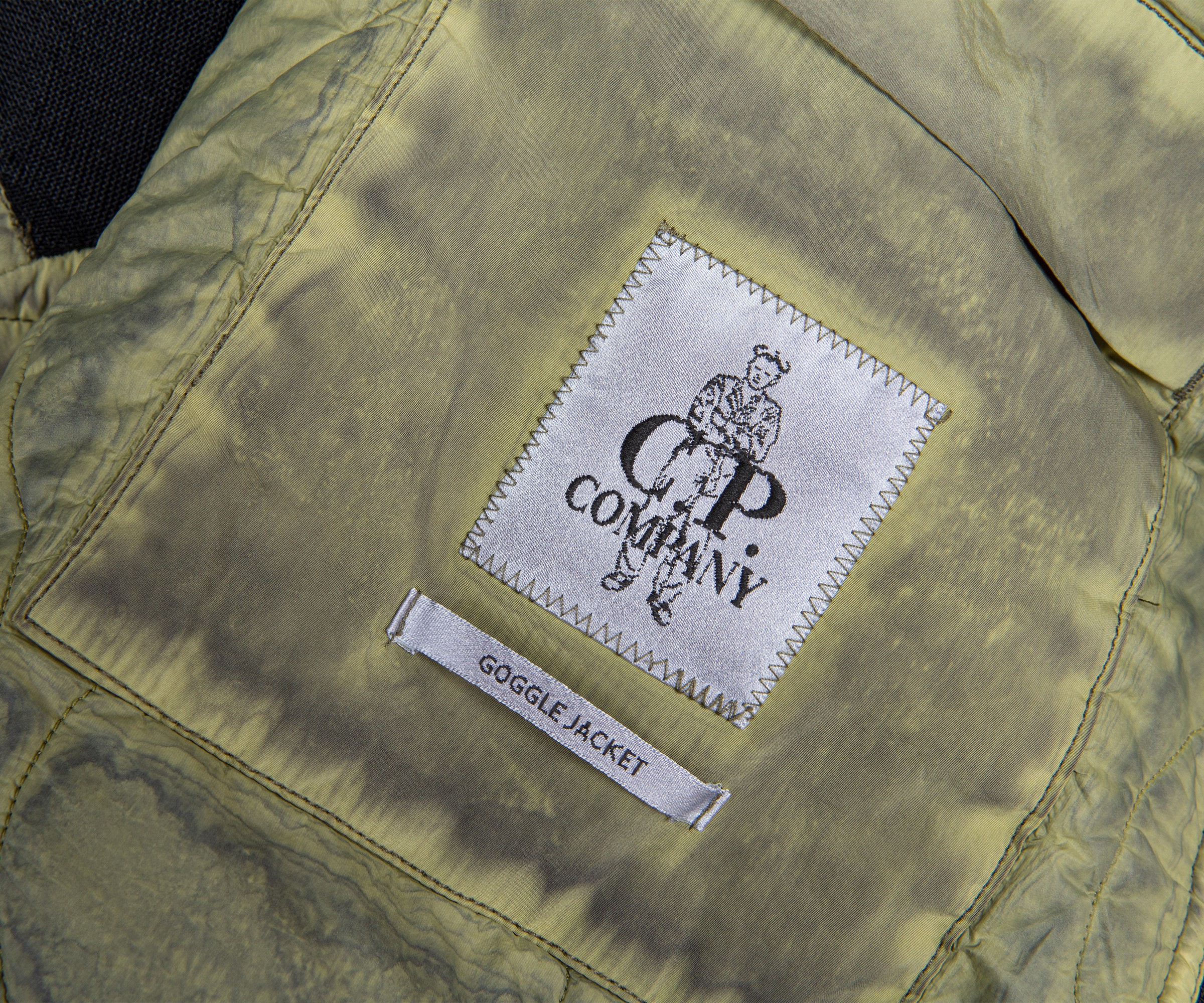 C.P. Company Archive 2018 - Nycra Recolour Utility Goggle Jacket - Green
