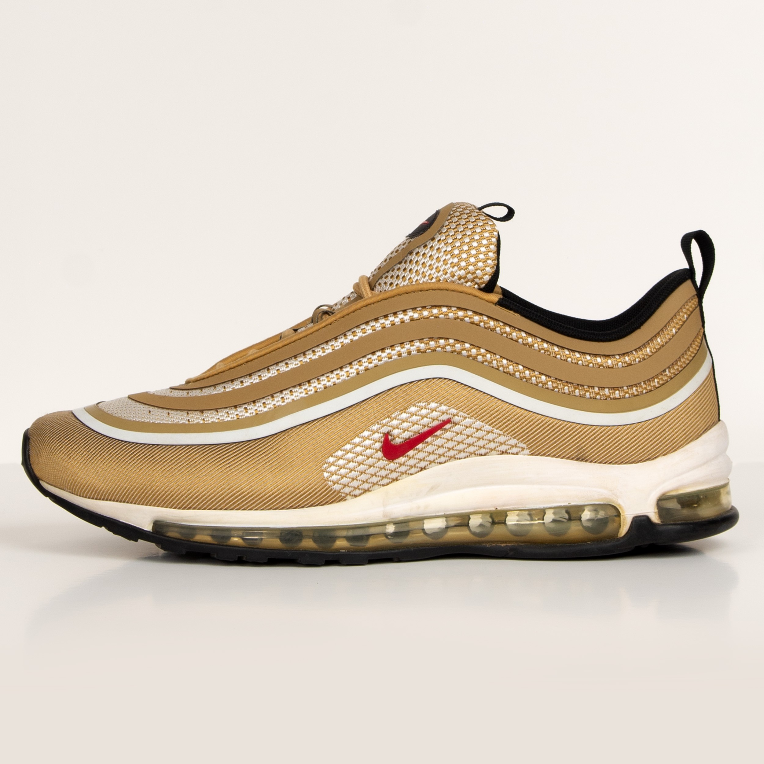 RE-POCKETS NIKE TRAINERS 97 AIR MAX GOLD