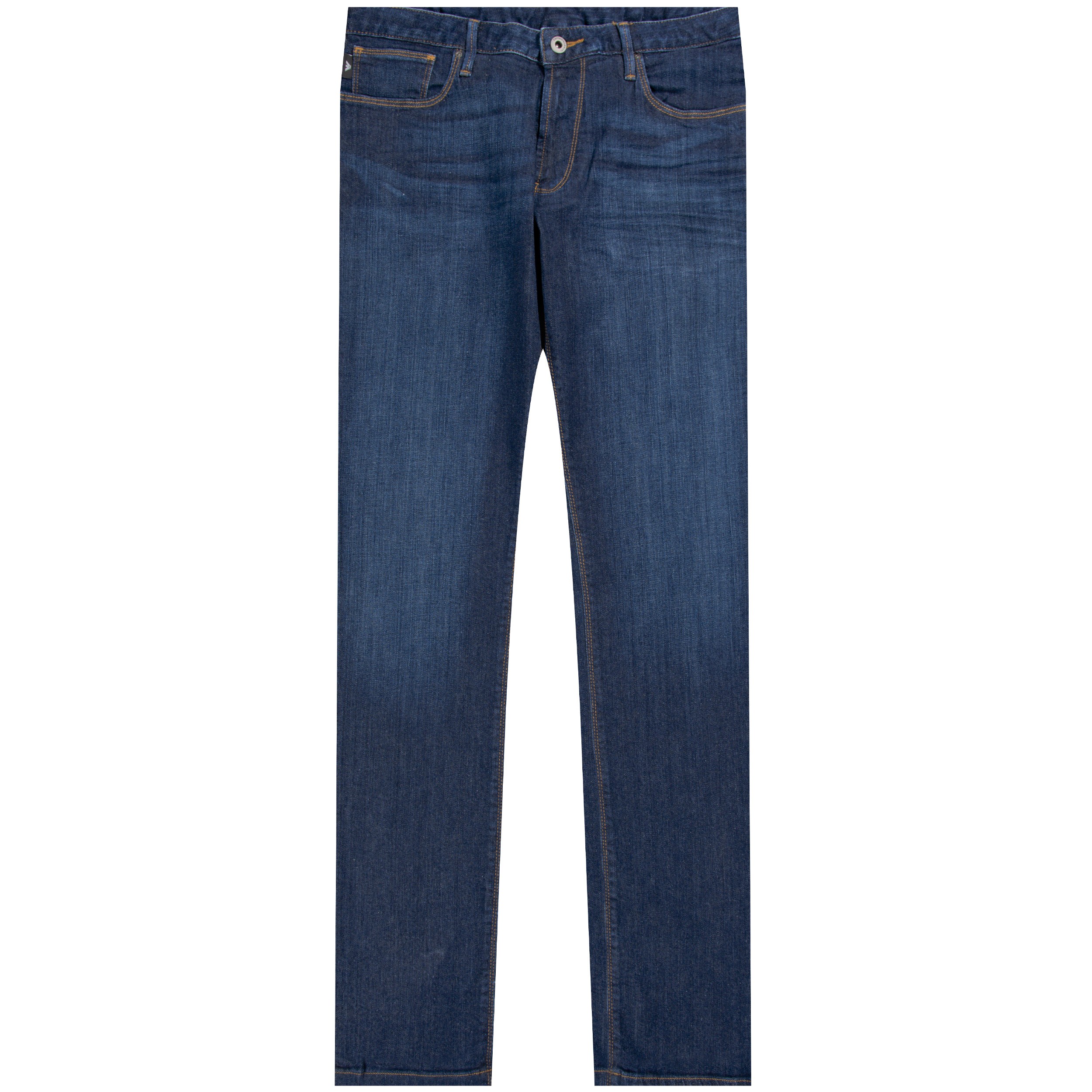Emporio Armani 'J06' 5 Pocket Denim Jeans Washed Blue