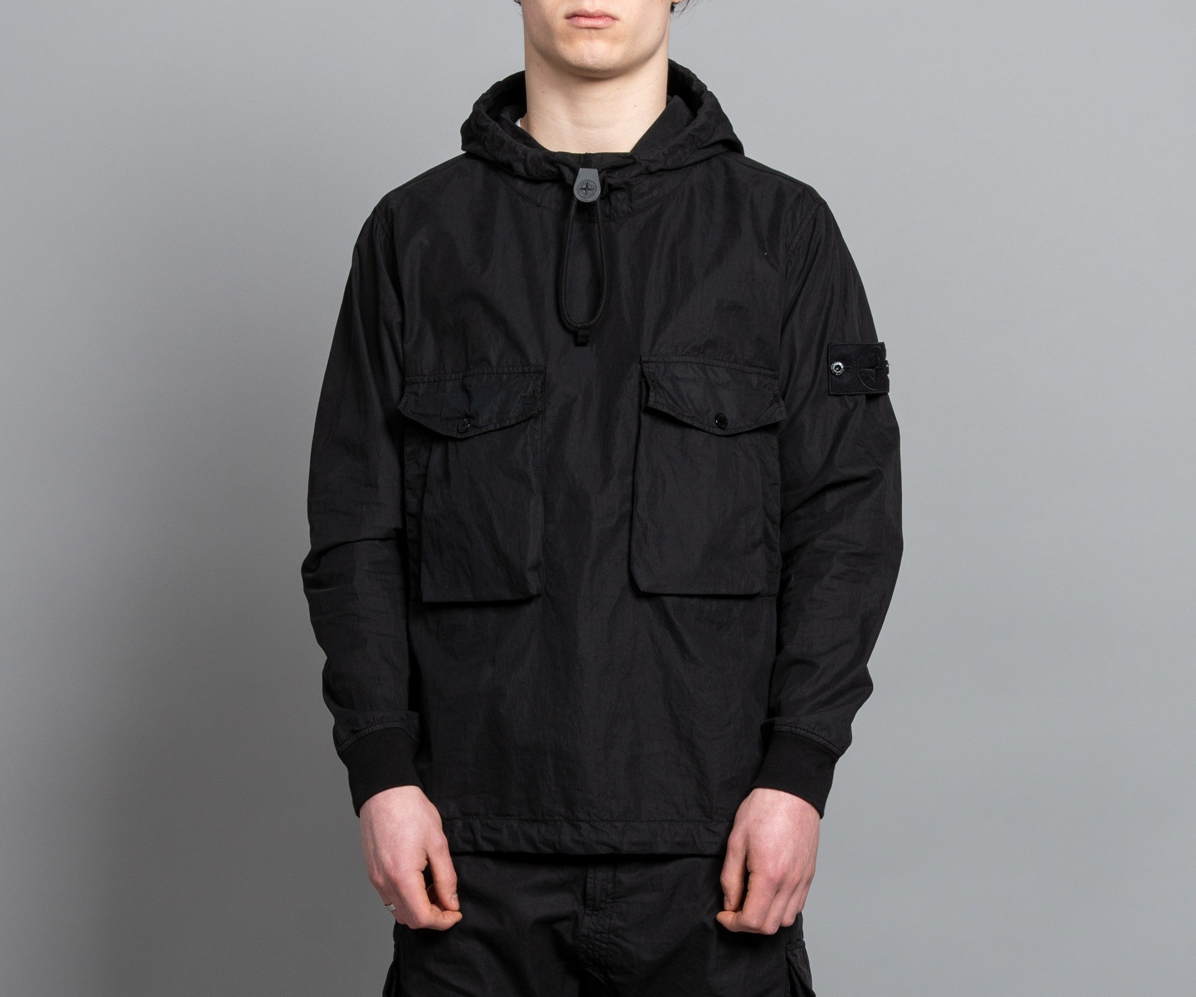 Stone Island Ghost Collection Smock Black