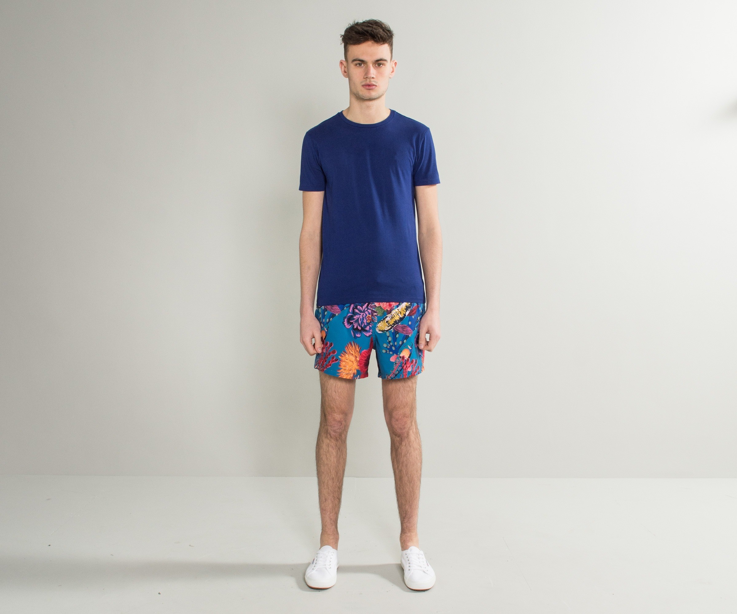 Paul Smith Swimwear 'Ocean' Swim Shorts Turquoise