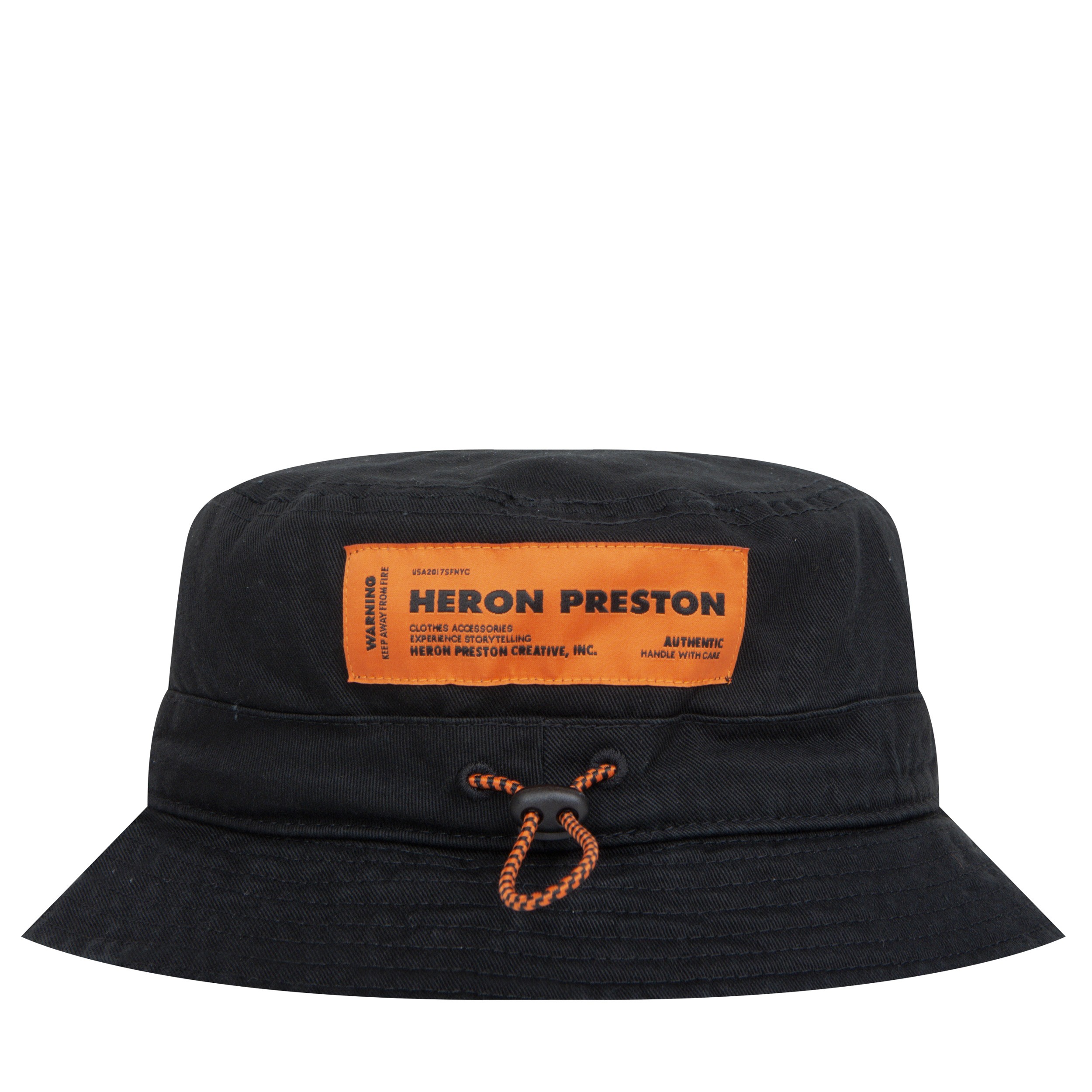 HERON PRESTON 'Bucket Hat' Black