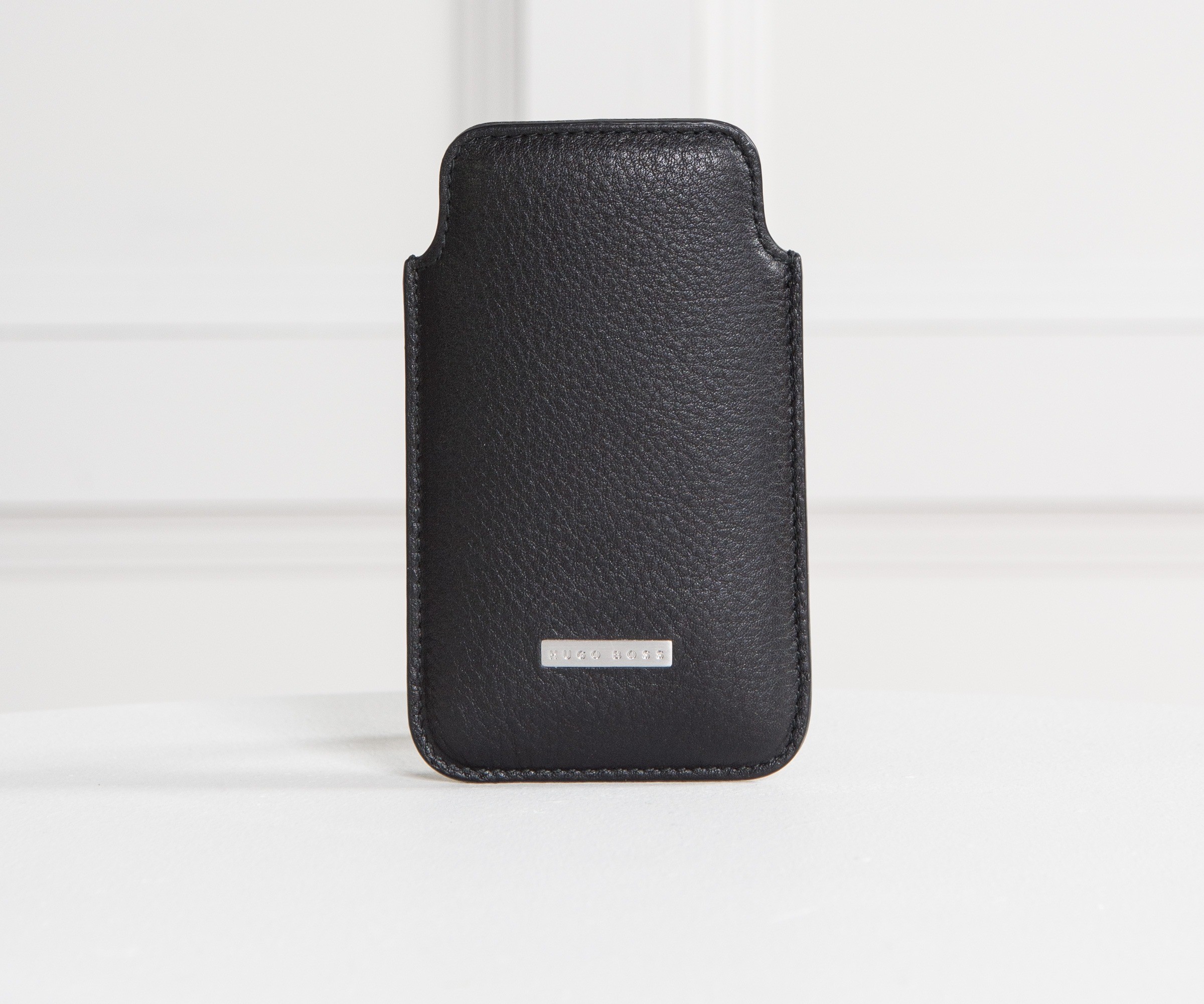 Hugo Boss iPhone 5 Leather Case Black