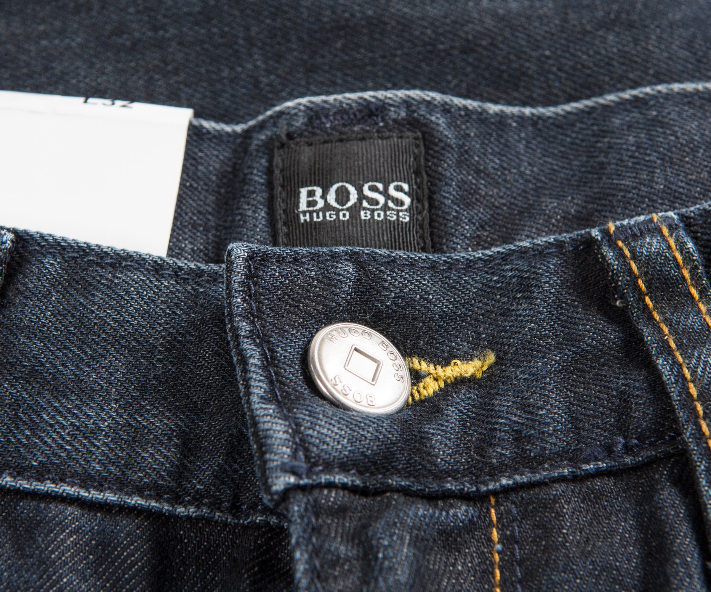 Hugo Boss Maine Regular Fit Dark Denim Jeans Blue