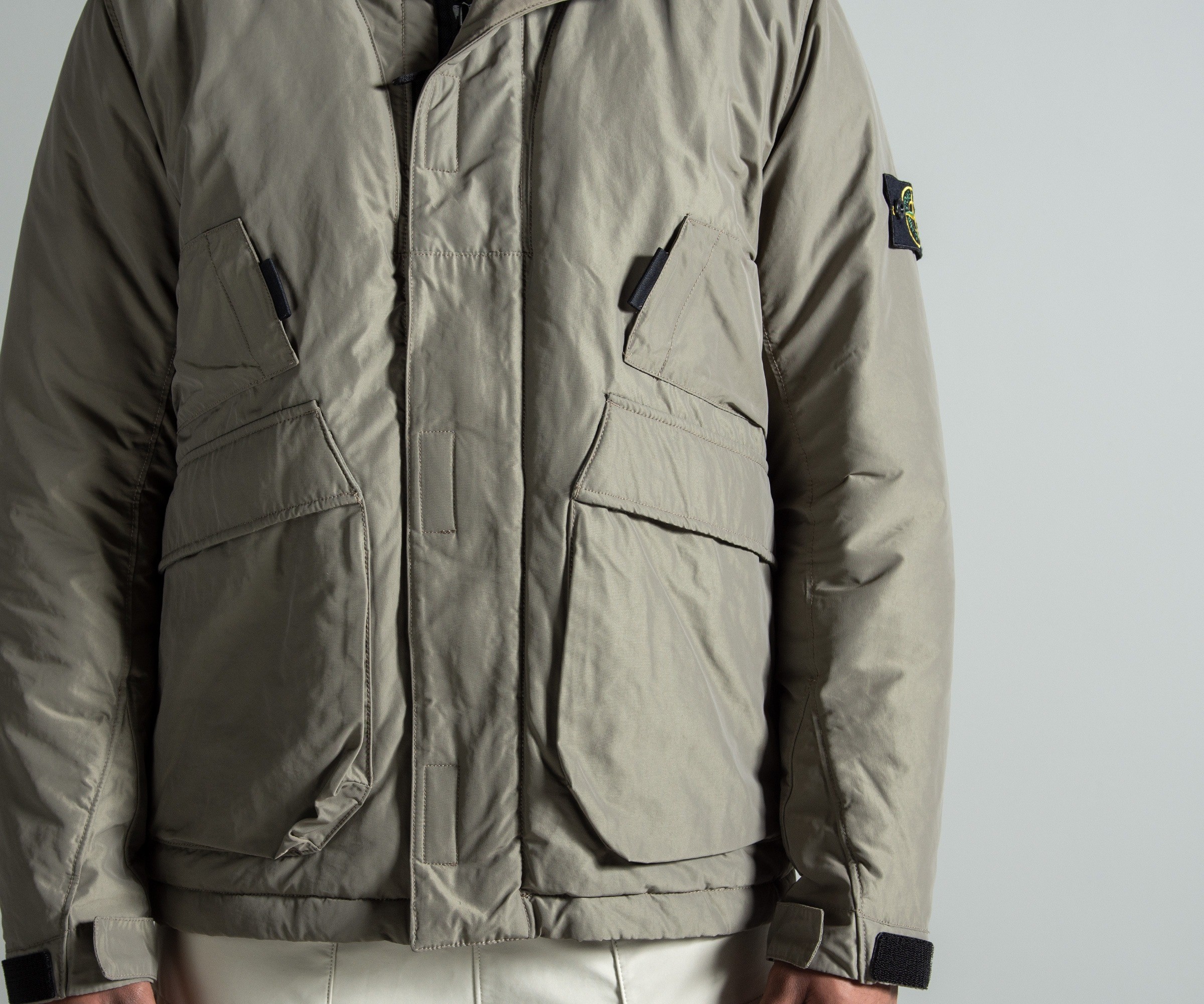 Stone Island Micro Reps Jacket With PrimaLoft® Insulation Olive