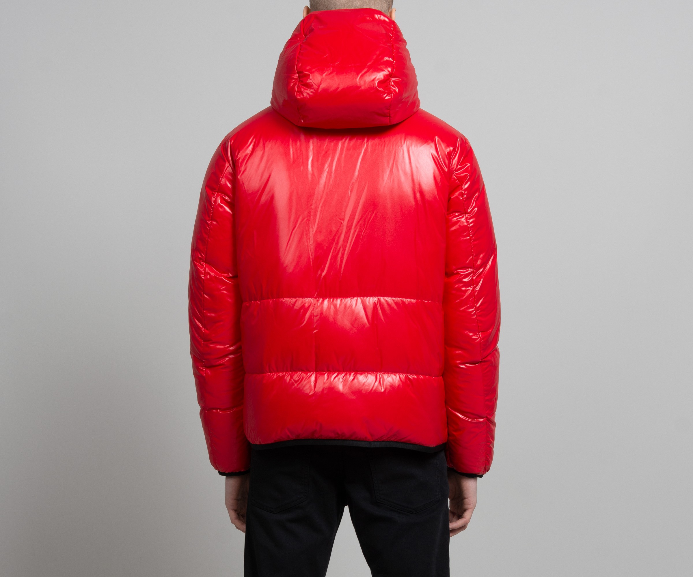 Moncler 'Lumiere Giubbotto' Reversible Jacket Black/Red