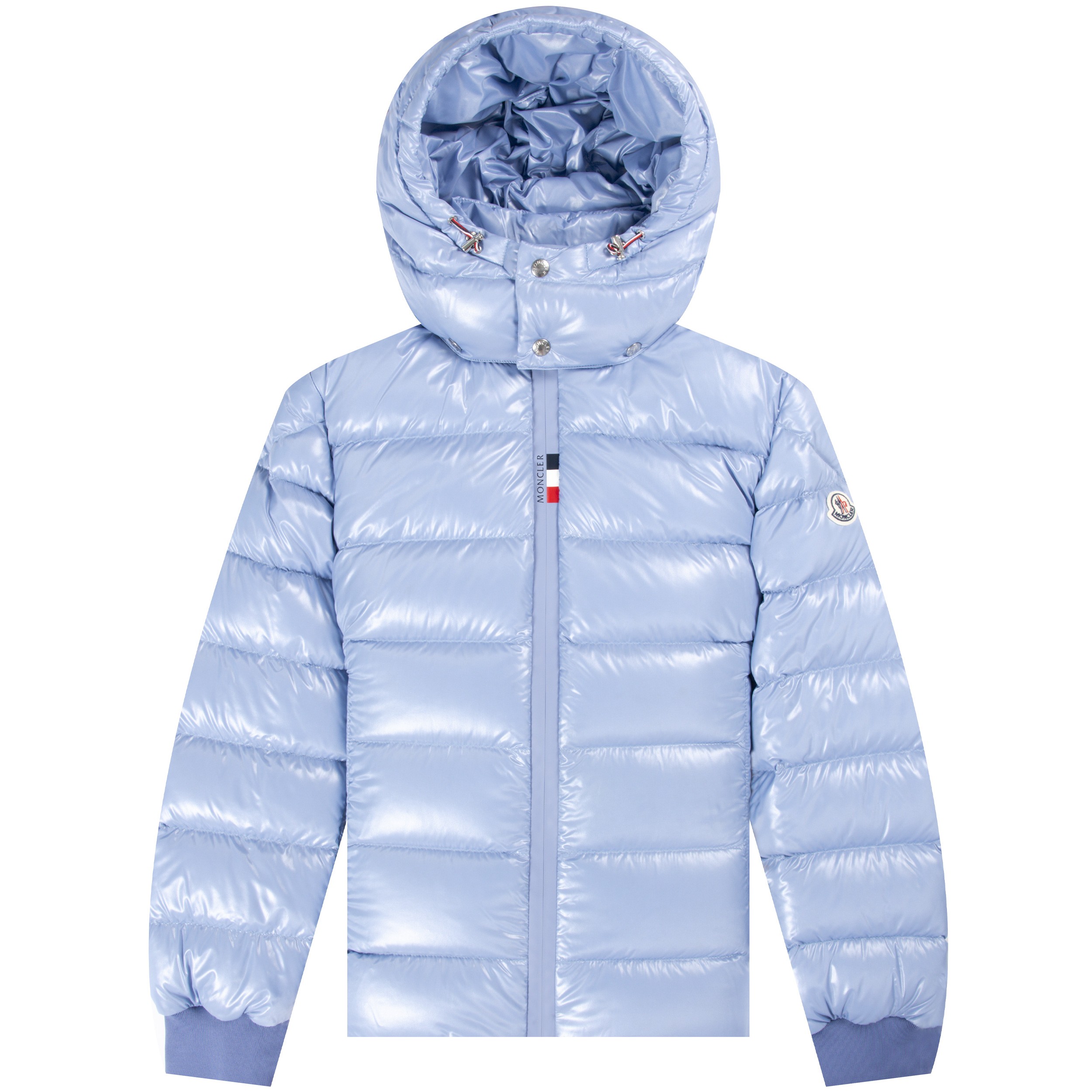 Moncler 'Cuvellier Quilted' Down Jacket Sky Blue