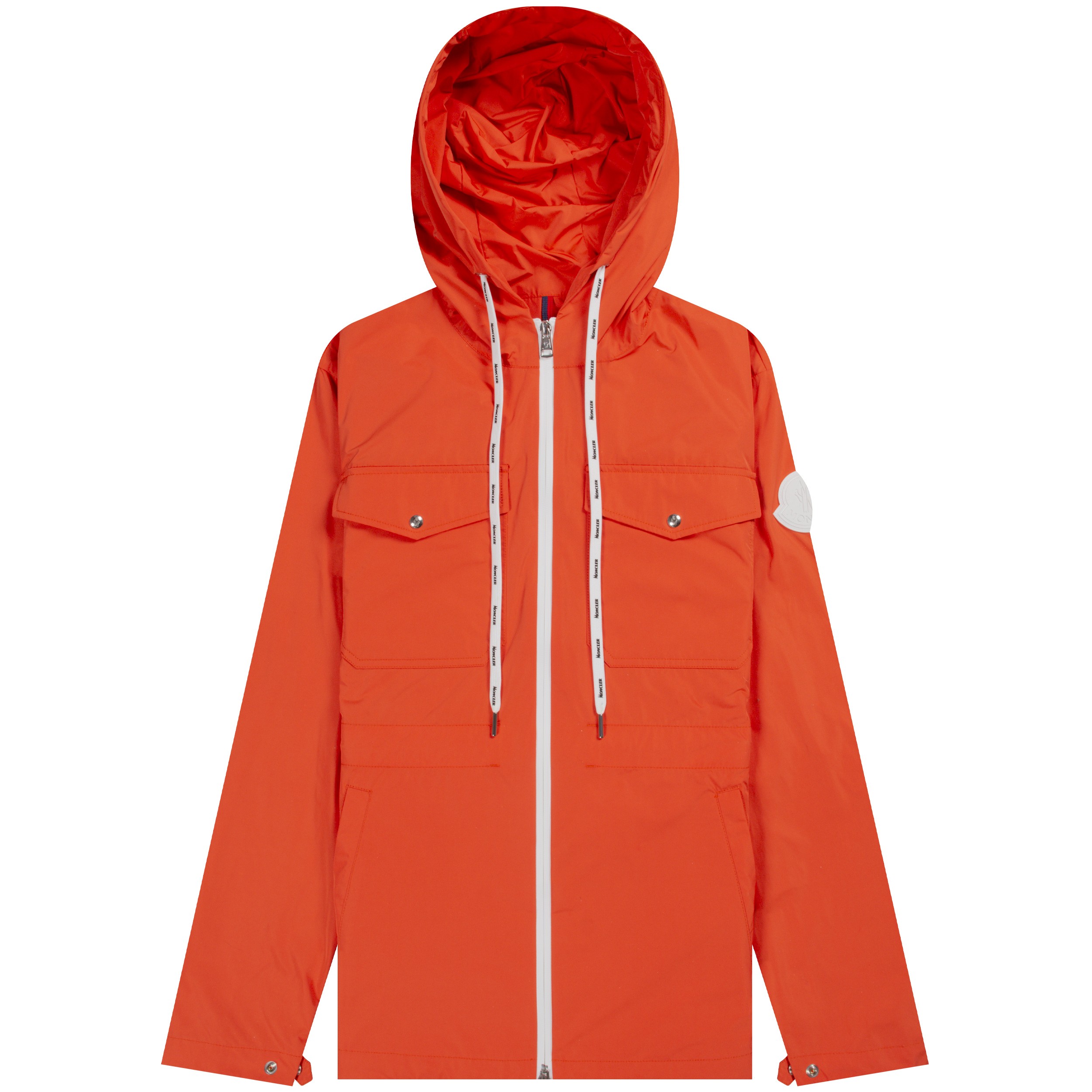 Moncler 'Carion' Hooded Jacket Orange