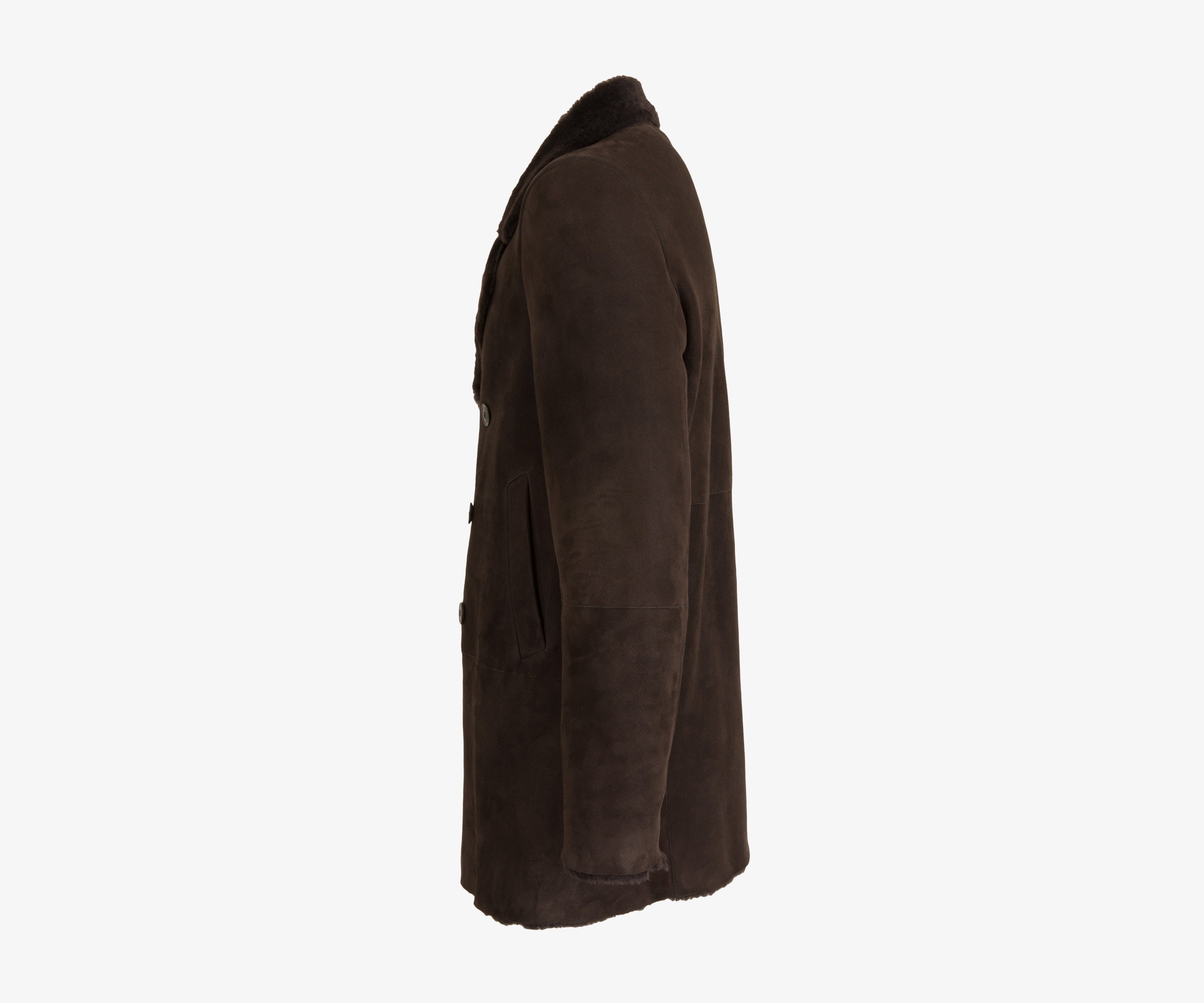 Paul Smith Double-Breasted Coat - Brown