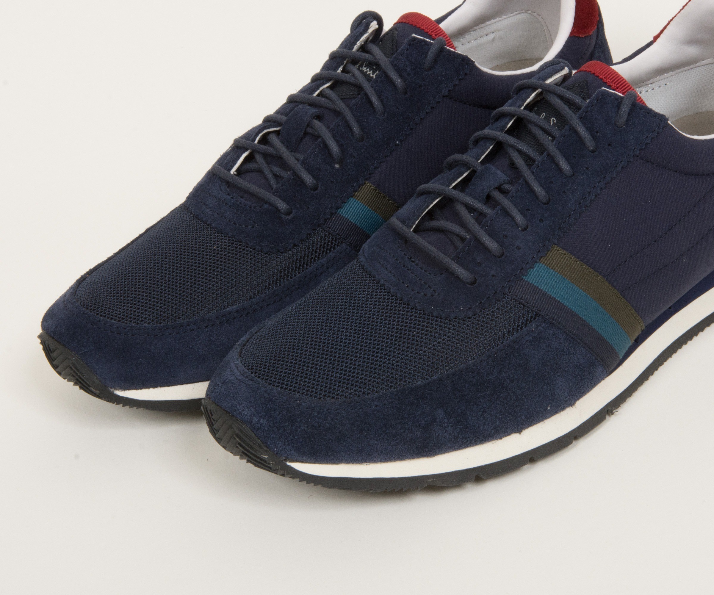 Paul Smith Shoes Moogg Sued Trainer With Mesh Toe Navy