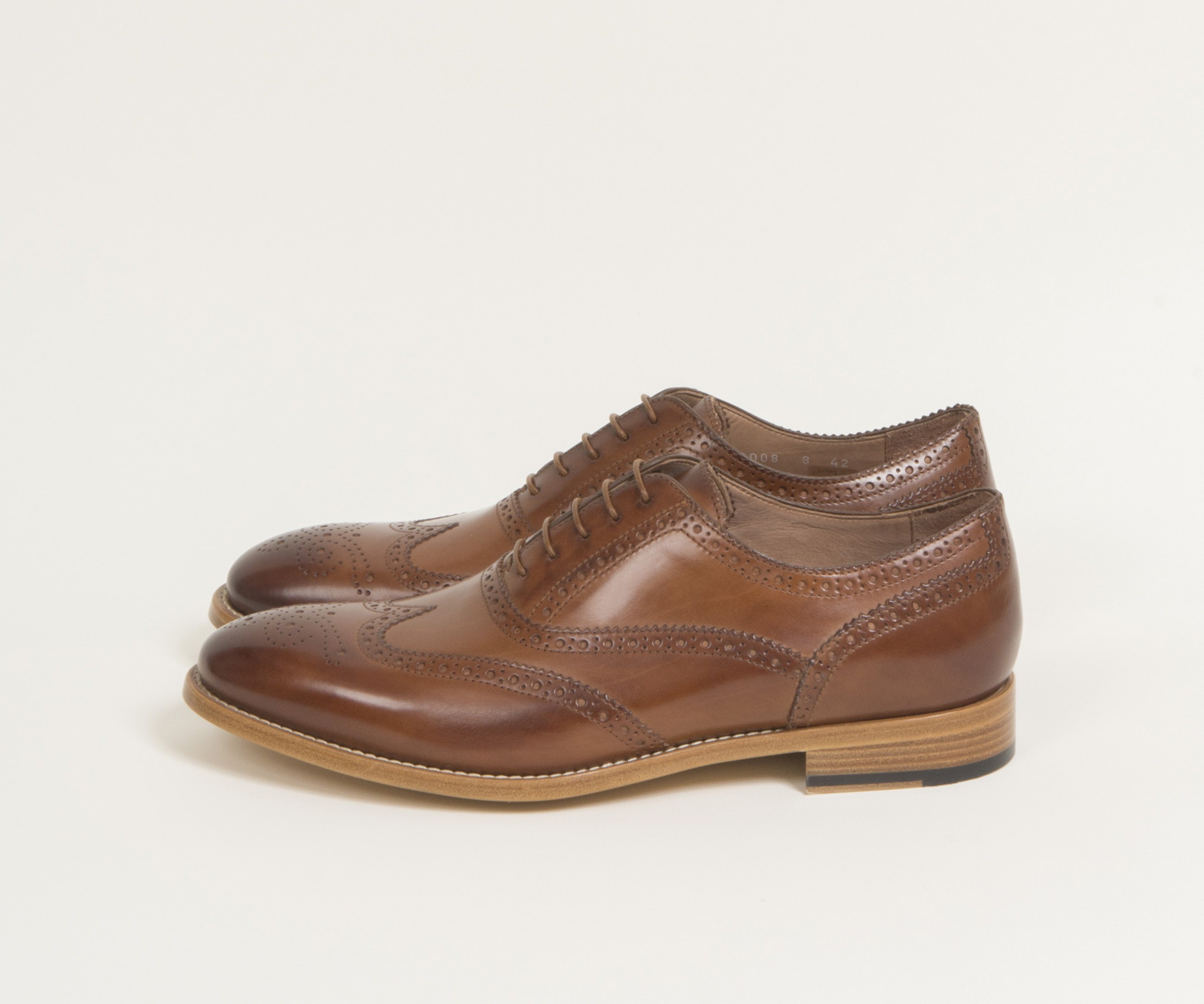 Paul Smith Shoes 'Christo' Brogue Shoe Tan