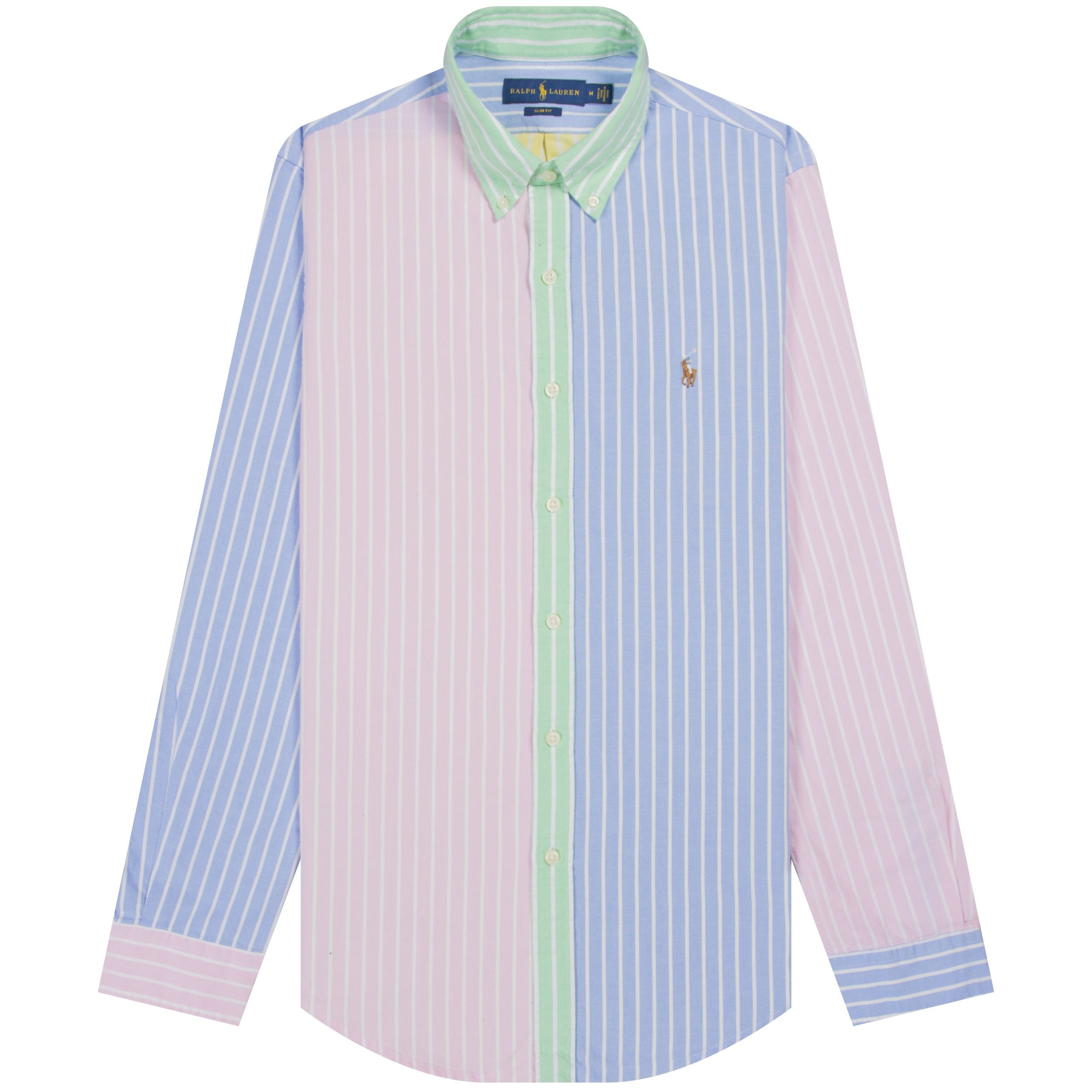 Polo Ralph Lauren Ralph Lauren 'Slim' Multi Striped Oxford Shirt Multi