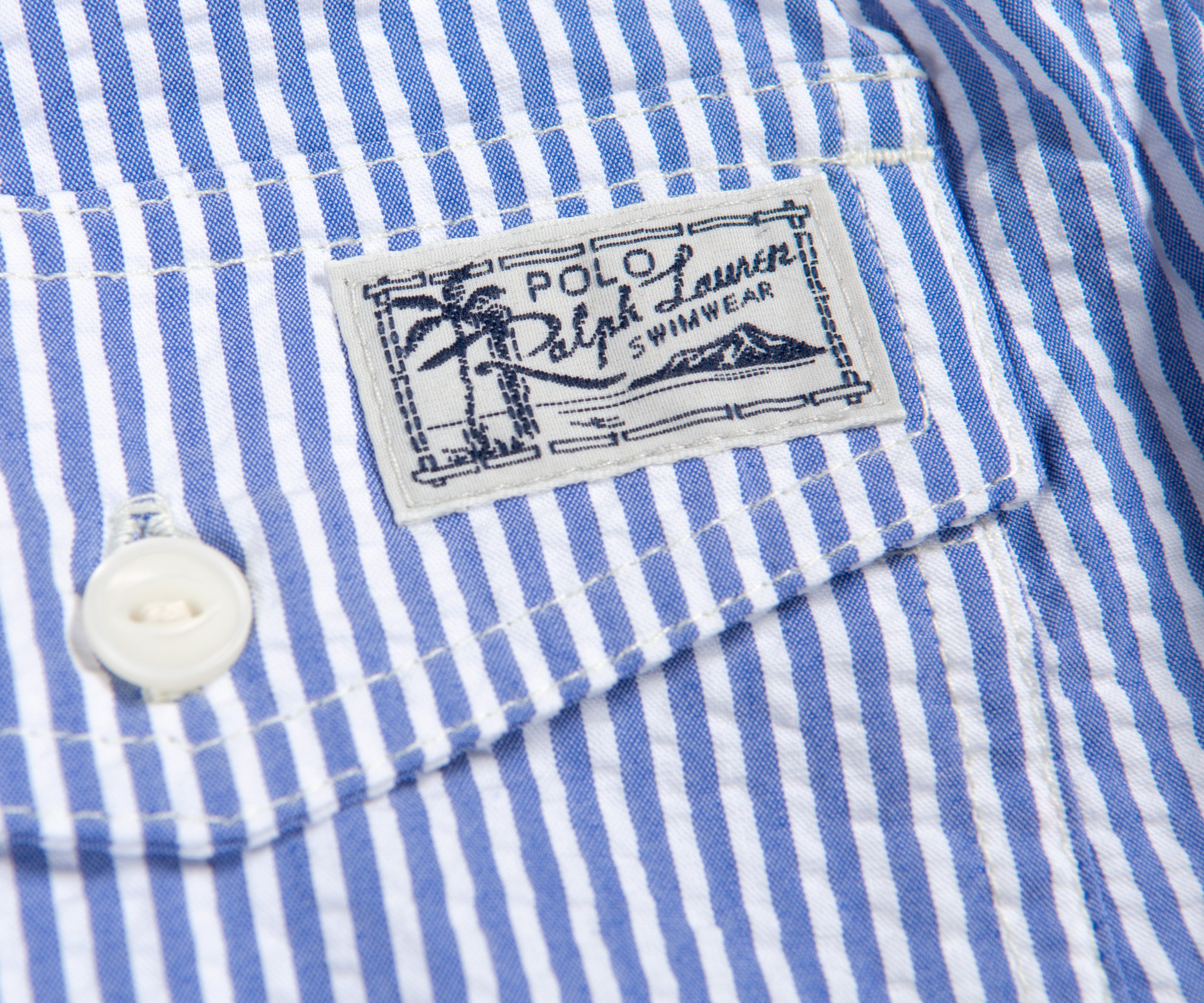Polo Ralph Lauren Ralph Lauren Striped Swim Short Blue/White