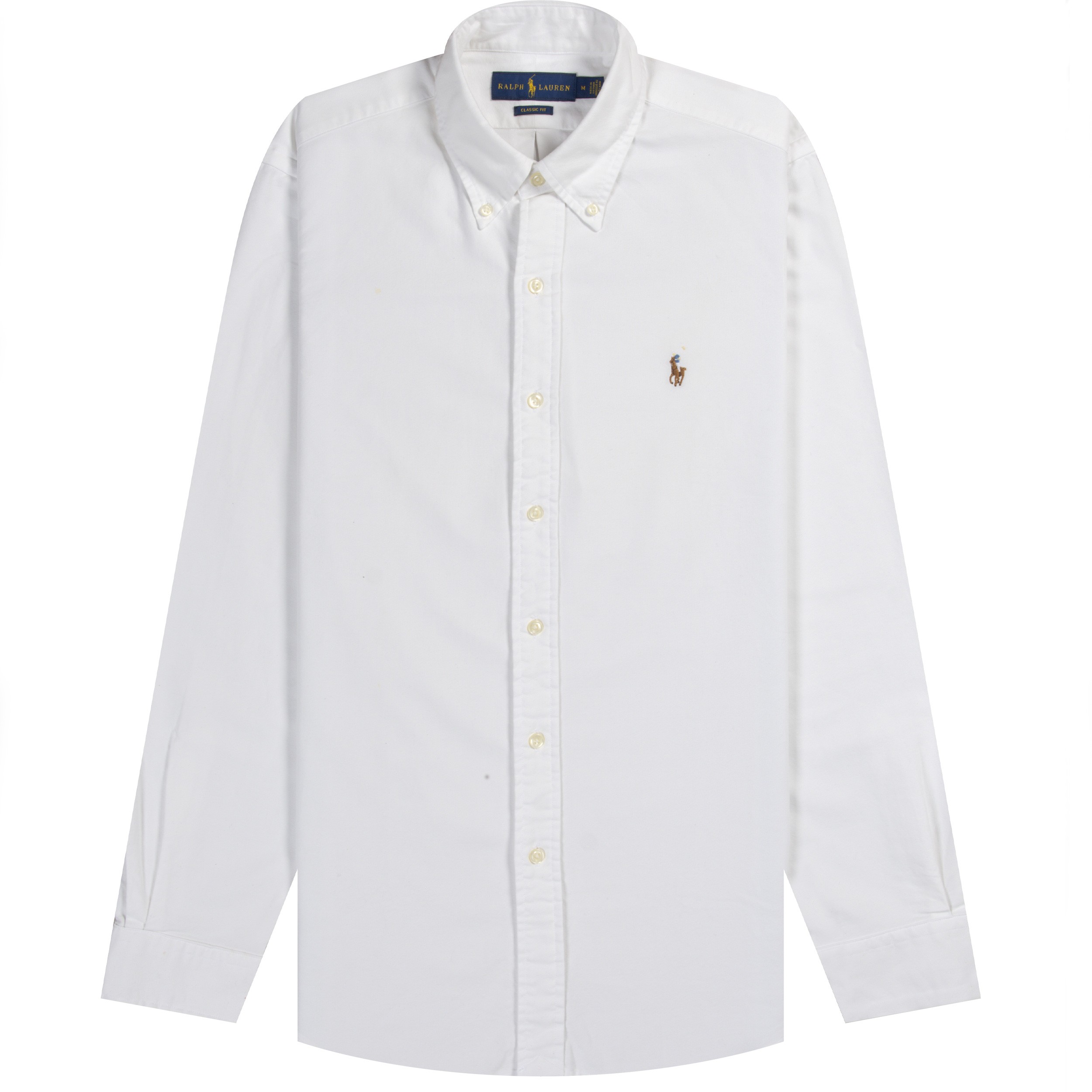 Polo Lauren Classic Fit Oxford Shirt White