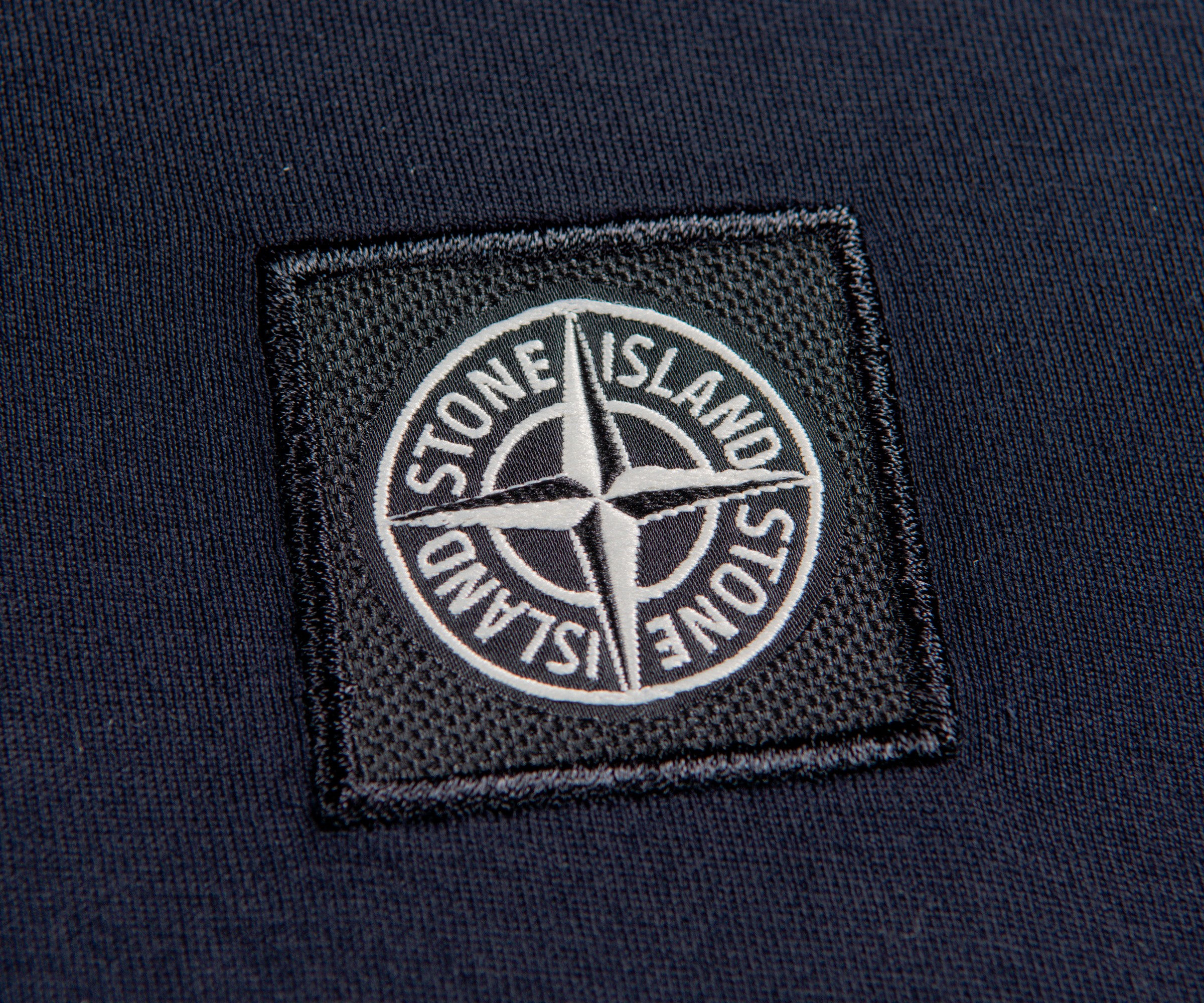 Stone Island 'Box Logo' T-Shirt Navy