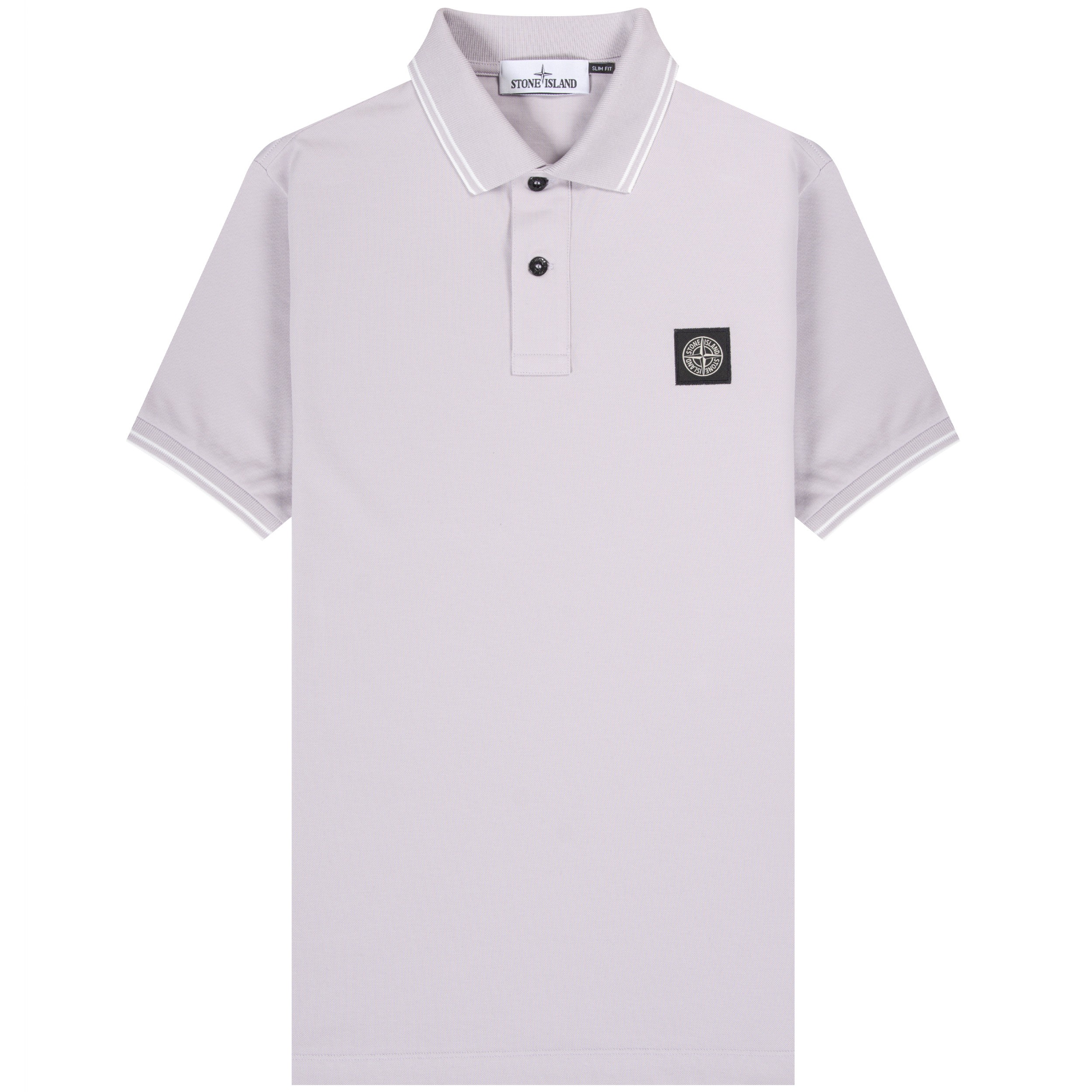 Stone Island 'Short Sleeved' Polo Shirt Rose Quartz