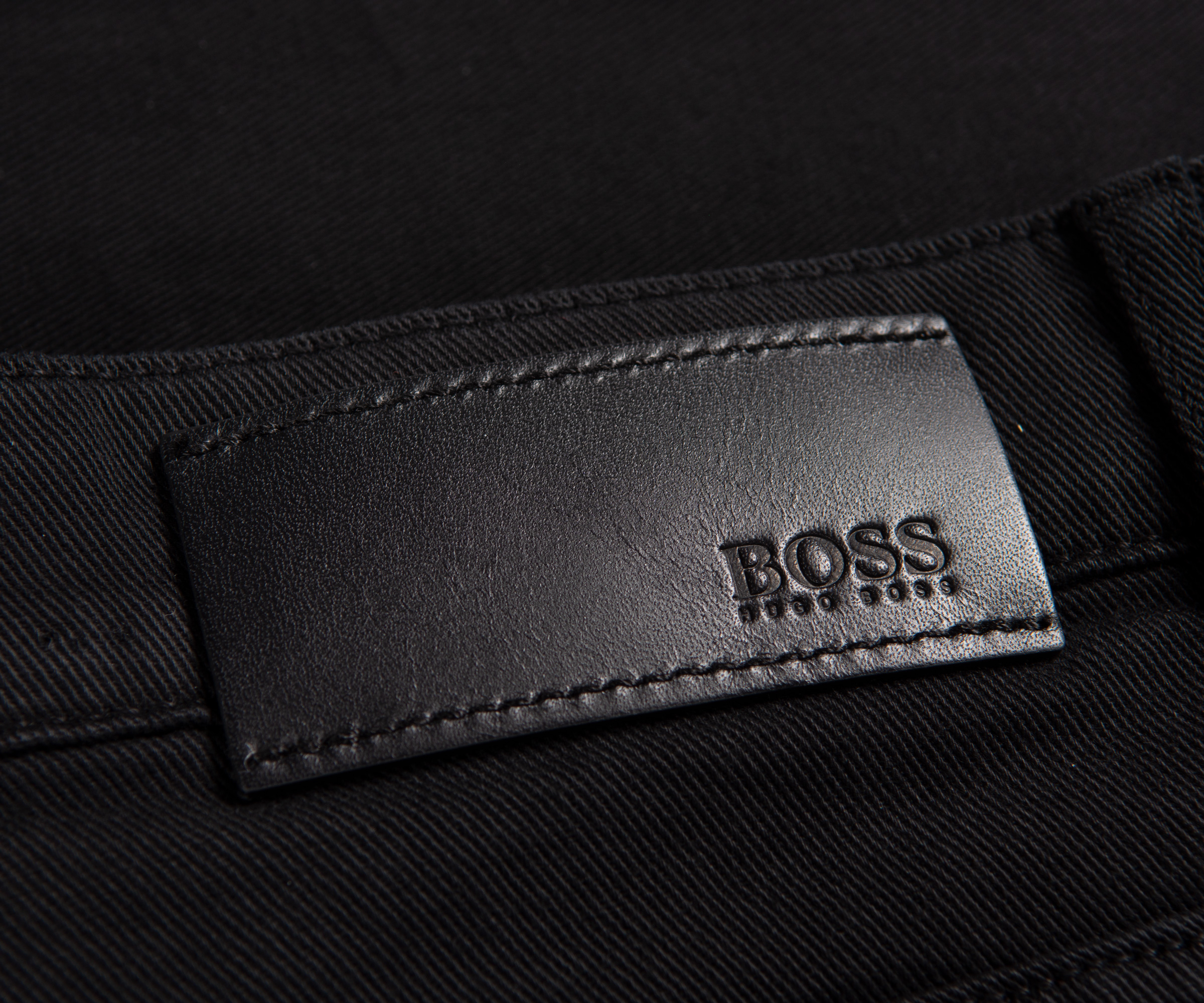 HUGO BOSS Delaware3-1 Cashmere Touch Jeans Black